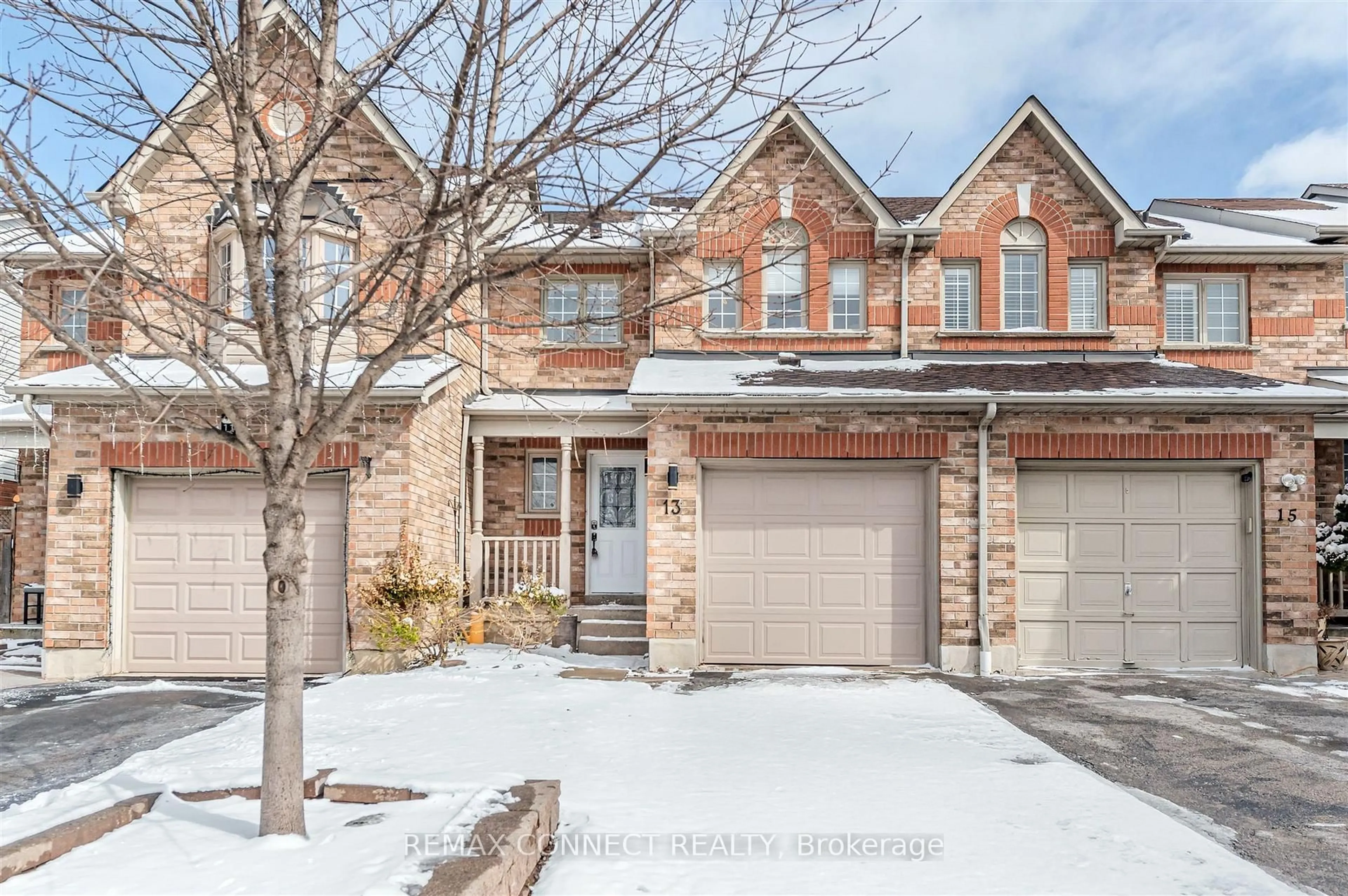 Home with brick exterior material, street for 13 Murphy Lane, Ajax Ontario L1T 3X2