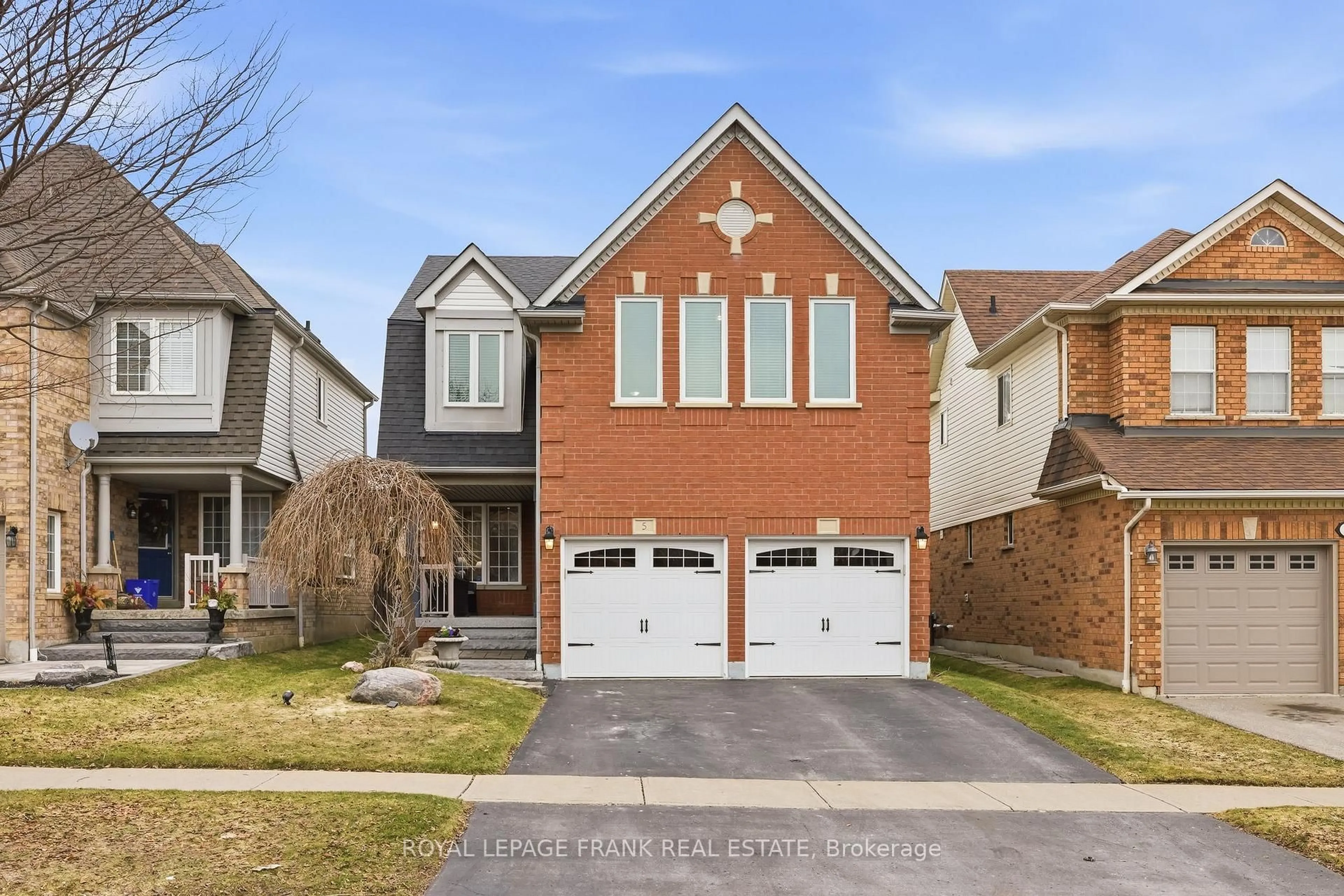 Home with brick exterior material, street for 5 Telegraph Dr, Whitby Ontario L1P 1S2