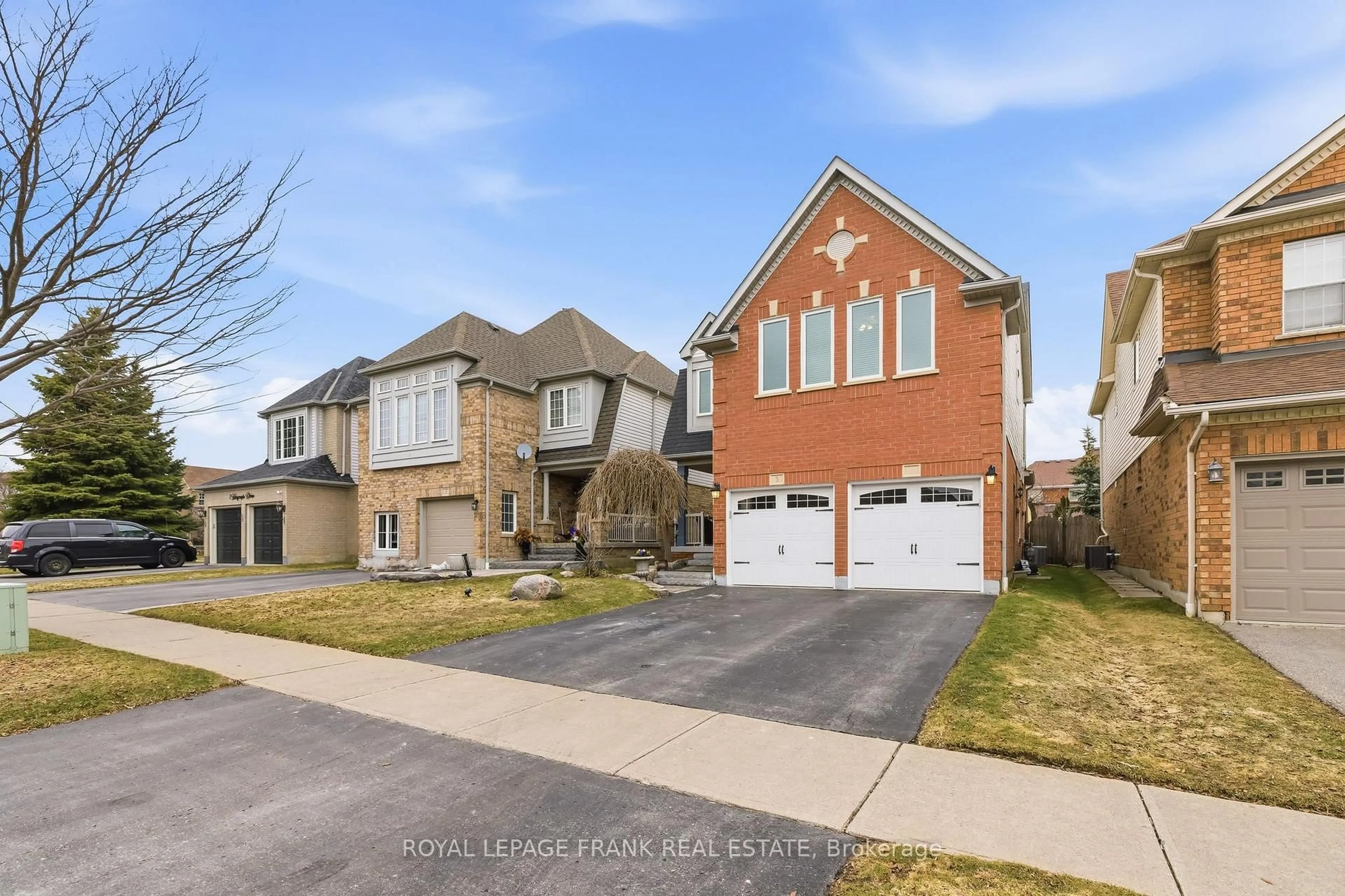Home with brick exterior material, street for 5 Telegraph Dr, Whitby Ontario L1P 1S2