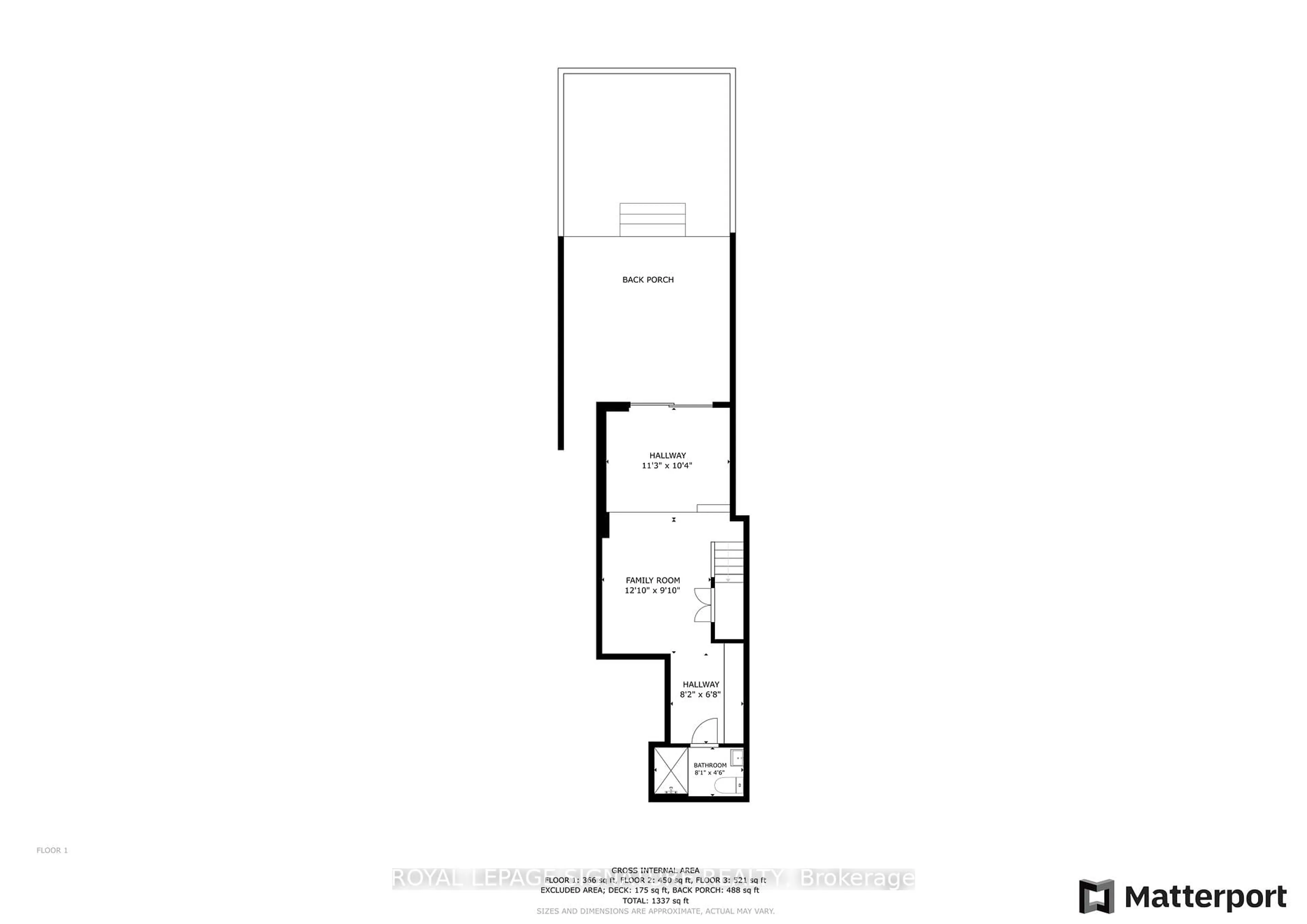 Floor plan for 218 Lee Ave, Toronto Ontario M4E 2P3