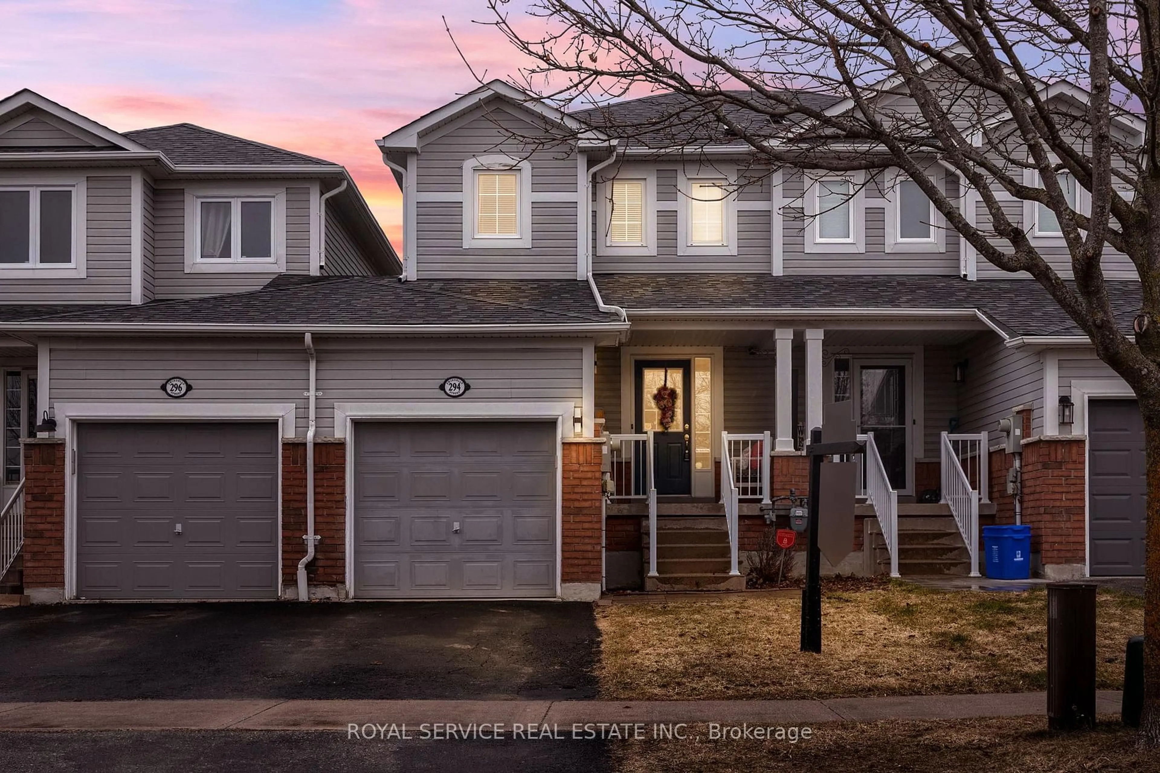 Home with vinyl exterior material, street for 294 Swindells St, Clarington Ontario L1C 5G7