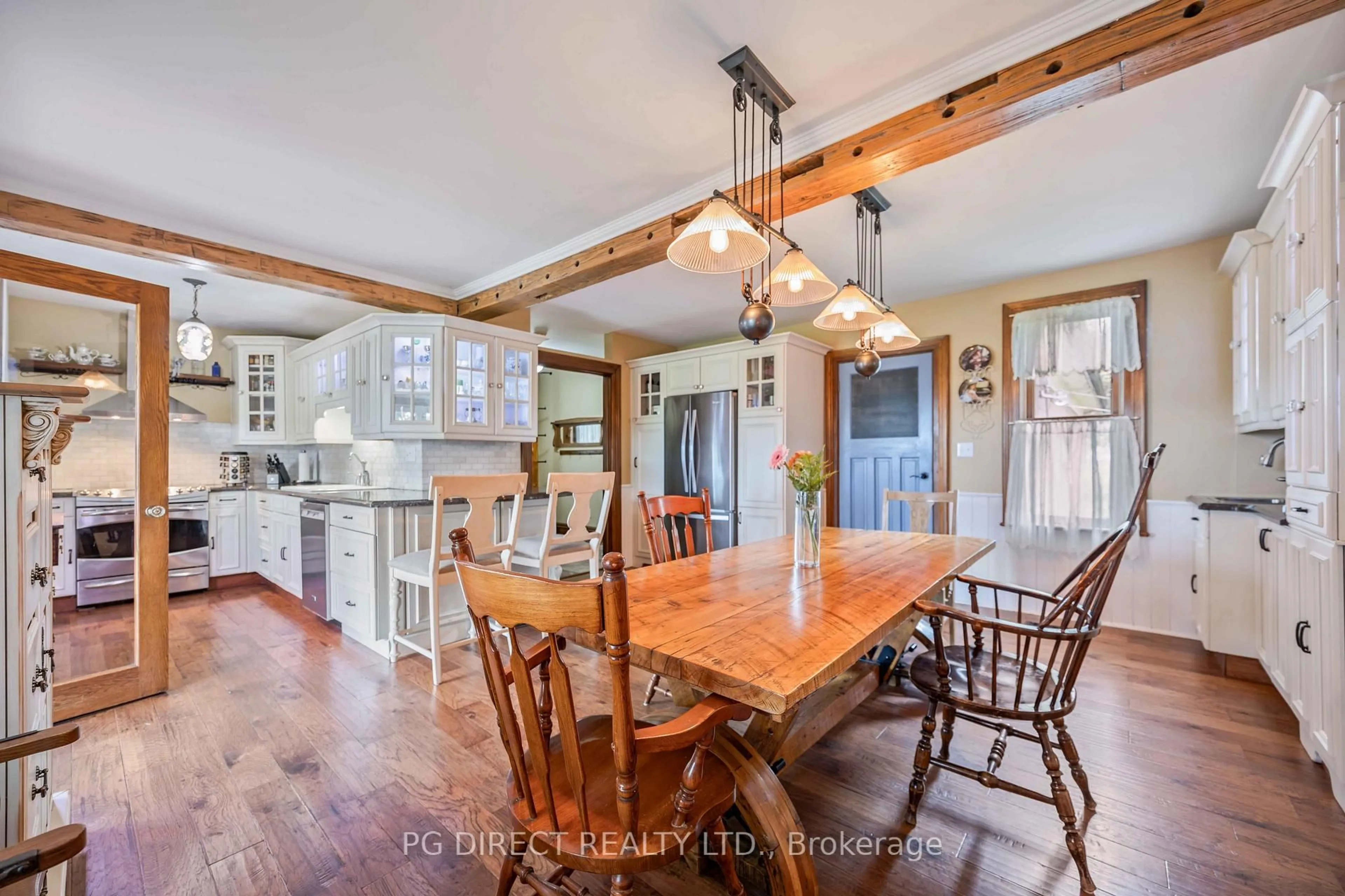 Open concept kitchen, unknown for 3831 Edgerton Rd, Scugog Ontario L0B 1B0