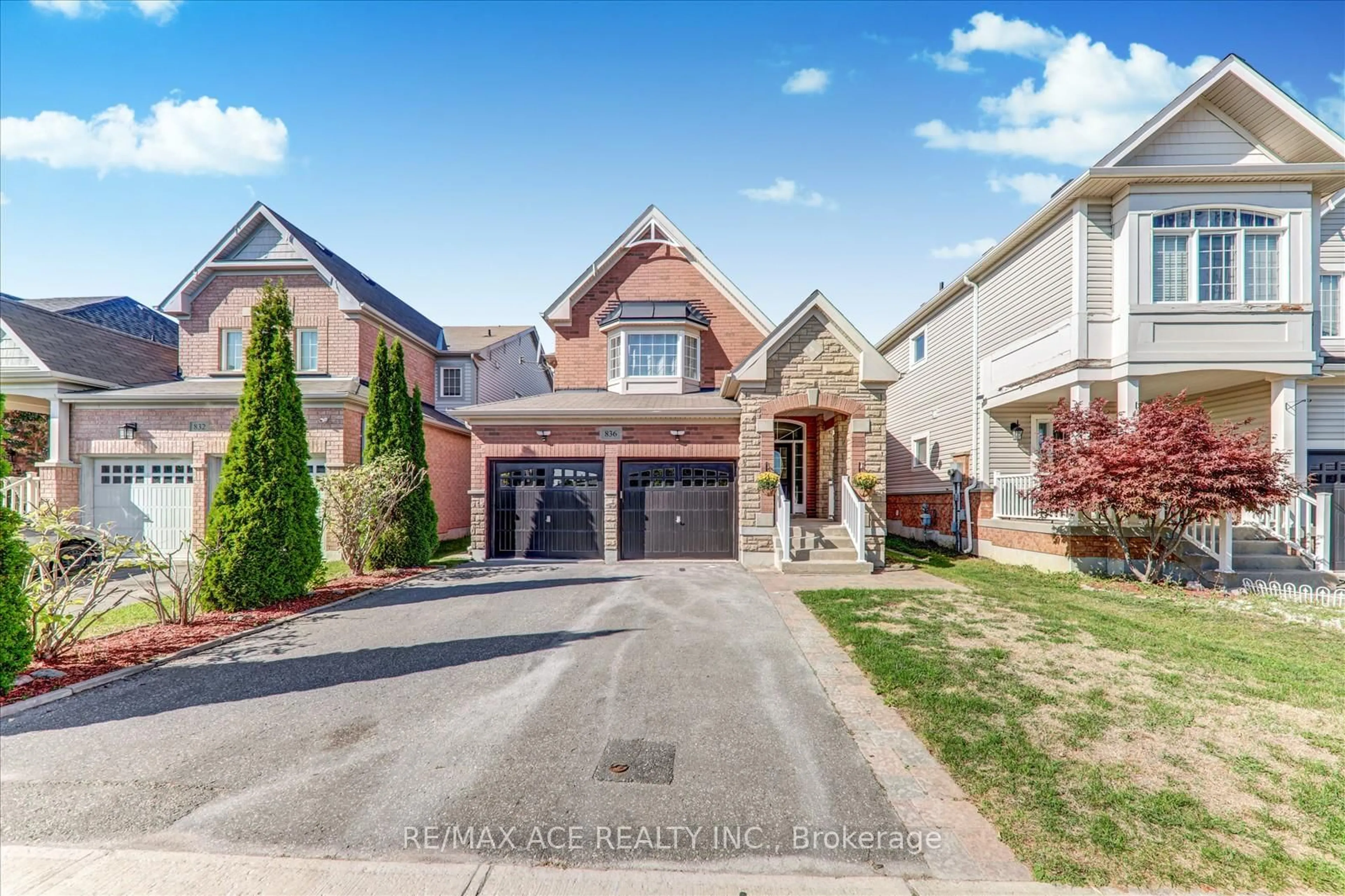 Home with brick exterior material, street for 836 Fetchison Dr, Oshawa Ontario L1K 0C3