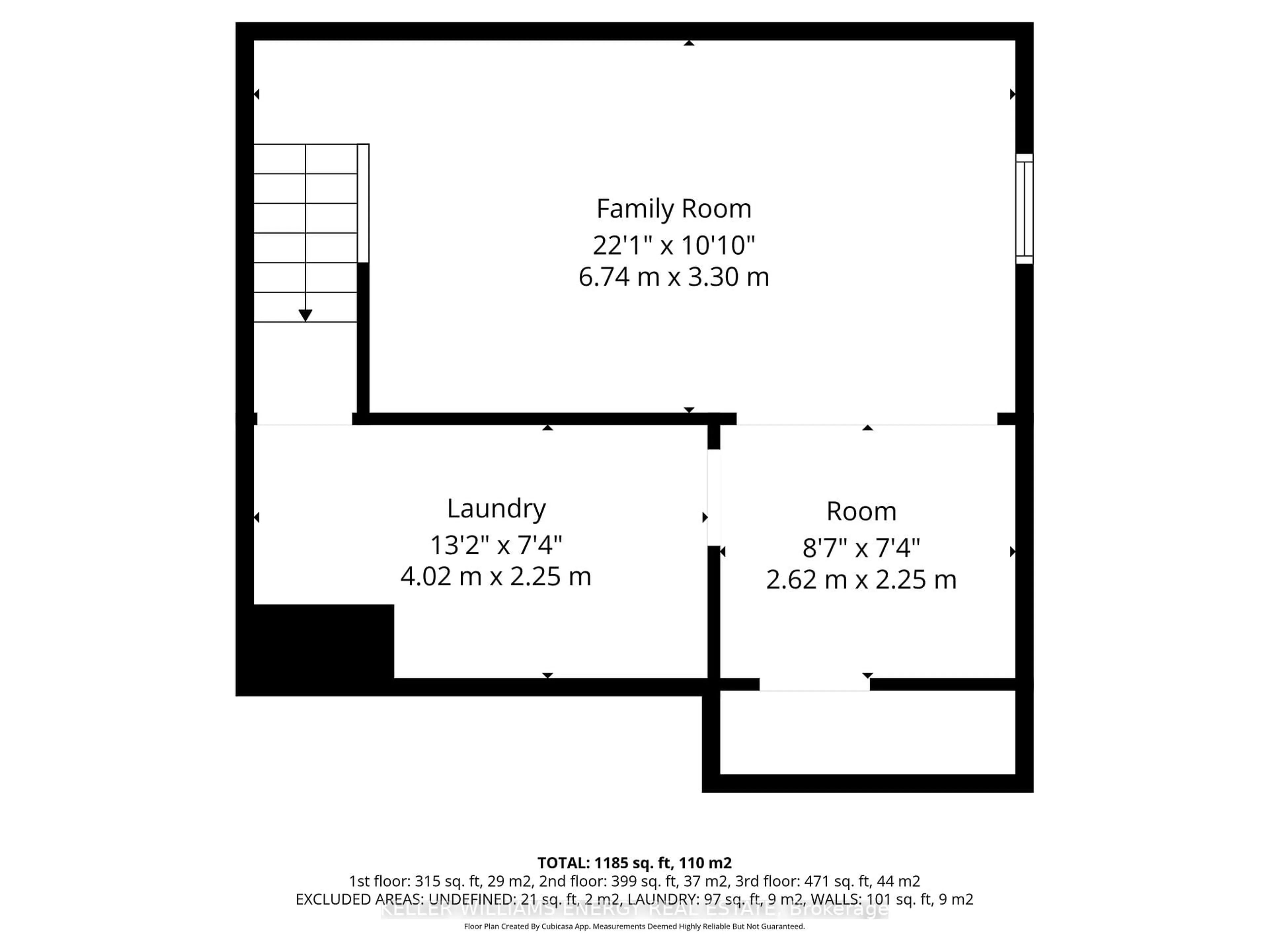 Floor plan for 33 Taunton Rd #12, Oshawa Ontario L1G 3T6