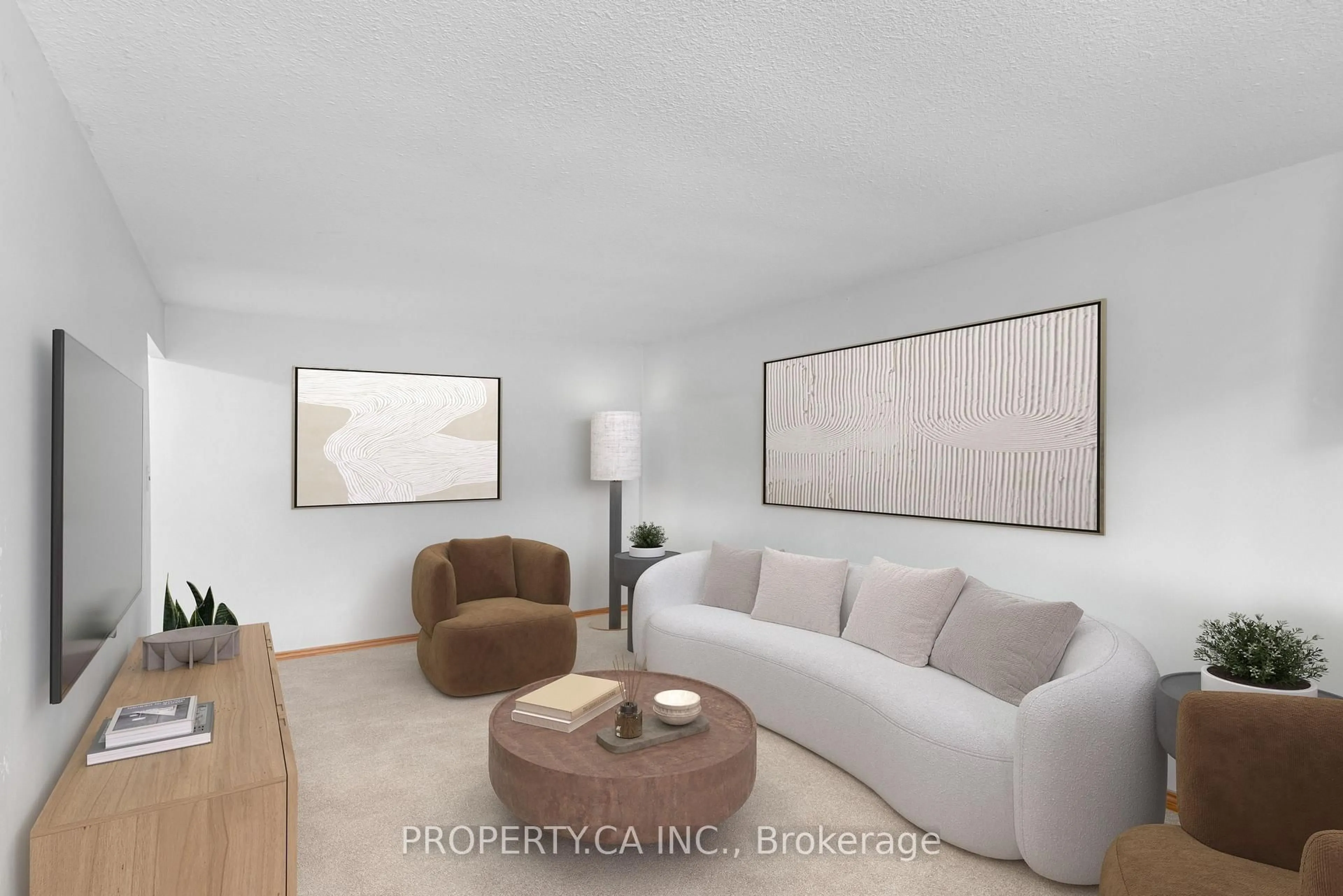 Living room with furniture, unknown for 936 Glen St #312, Oshawa Ontario L1J 5Z7