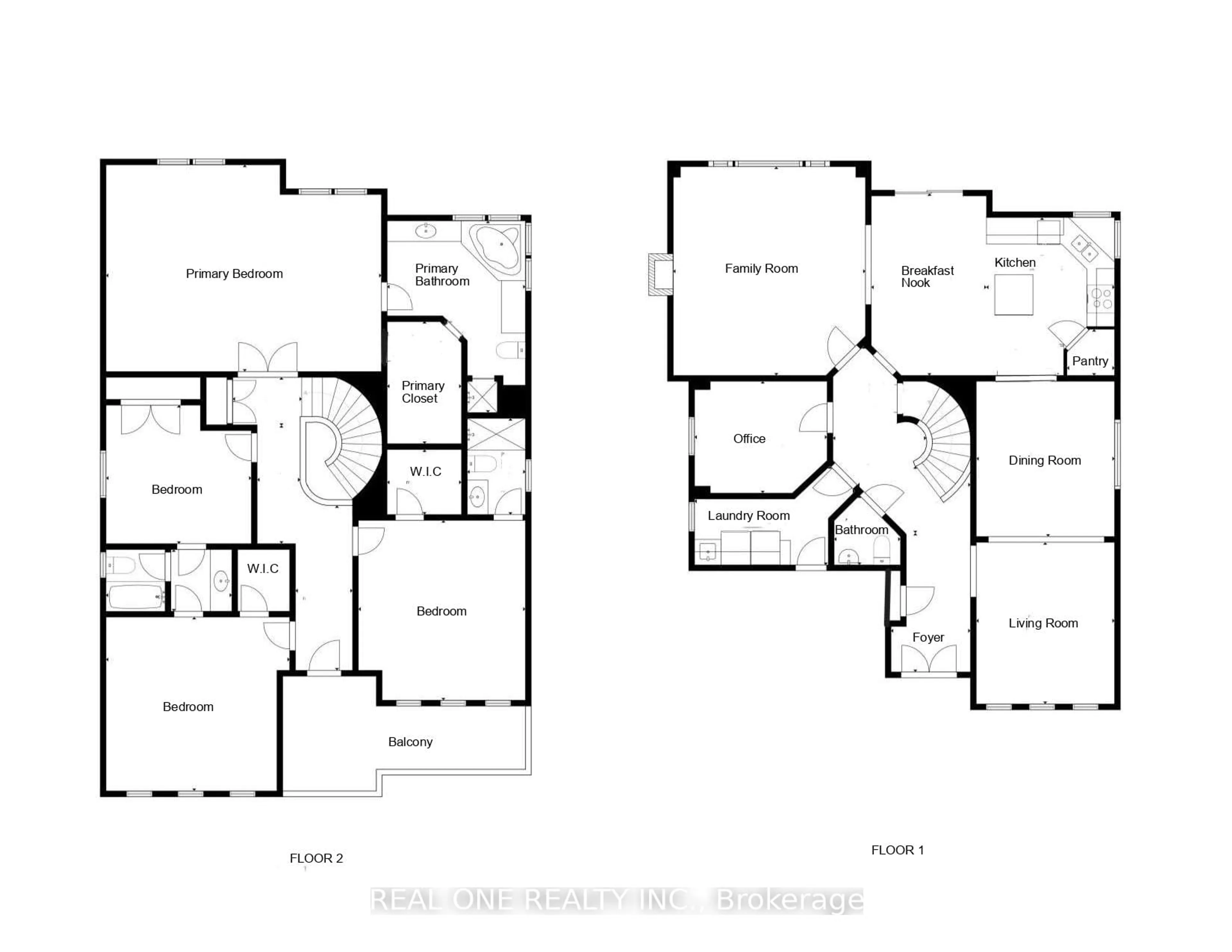 Floor plan for 51 Hanson Cres, Whitby Ontario L1M 2K9