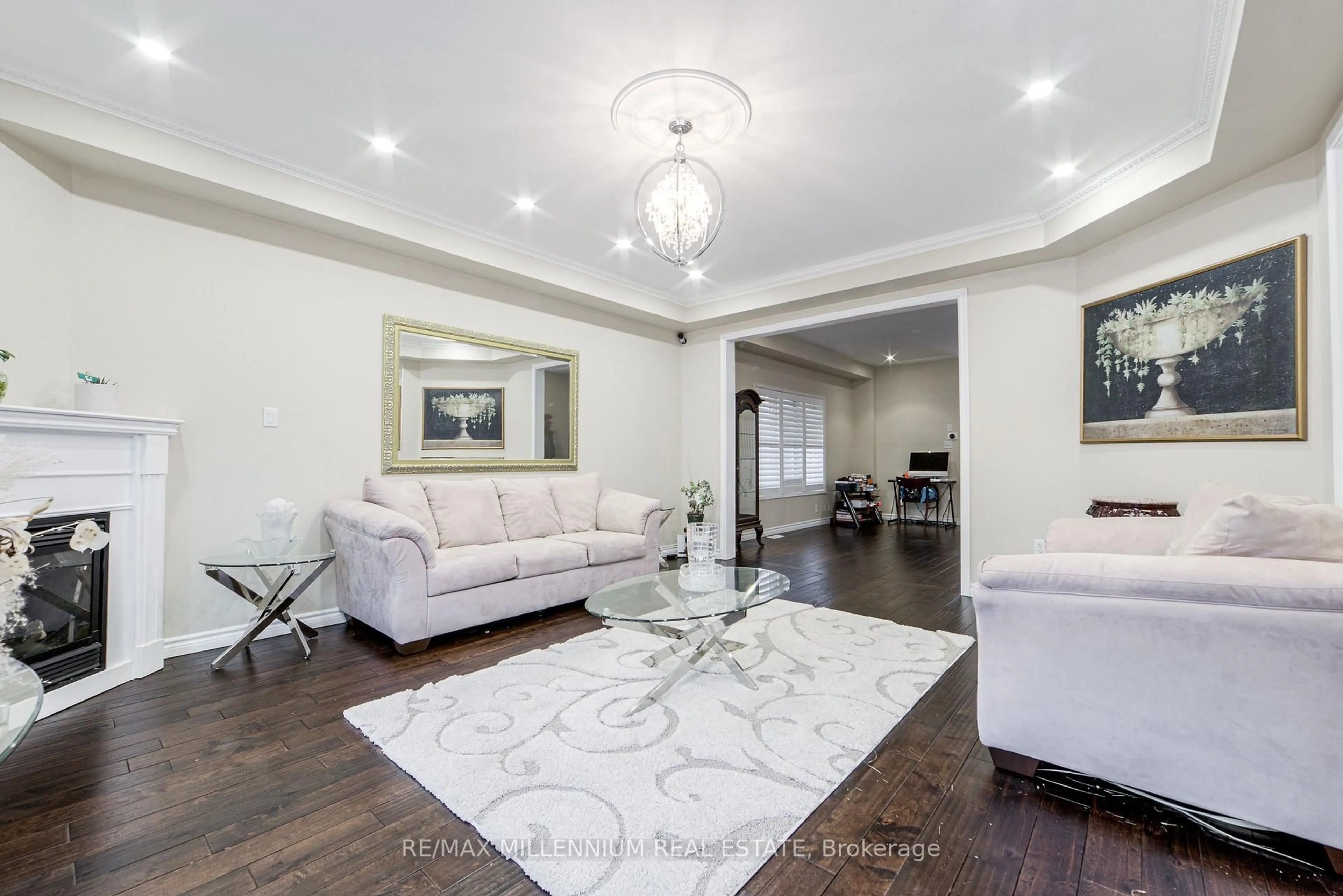 Living room with furniture, unknown for 87 Booker Dr, Ajax Ontario L1Z 0J4