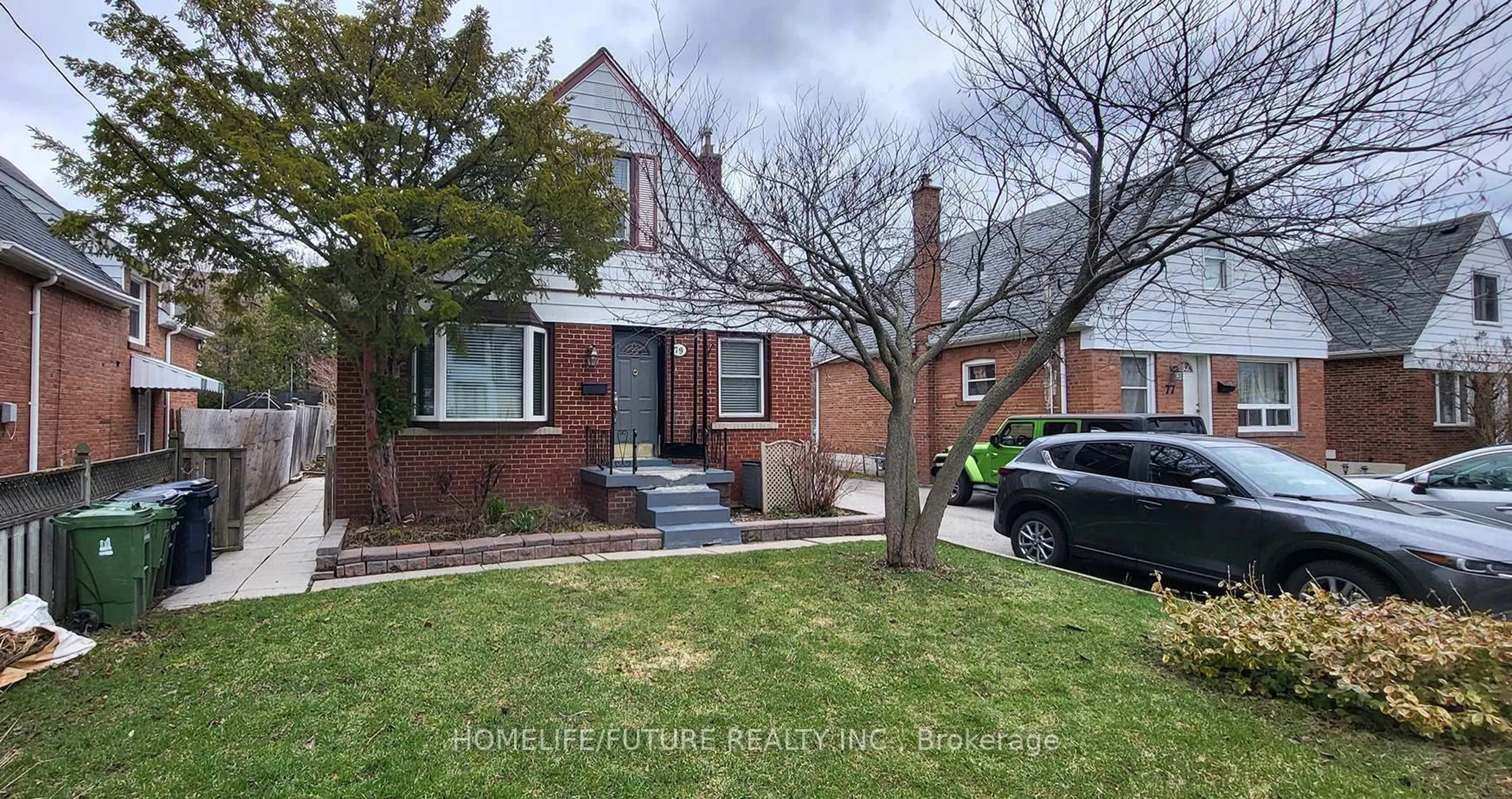 Home with brick exterior material, street for 79 Ellington Dr, Toronto Ontario M1R 3Y2