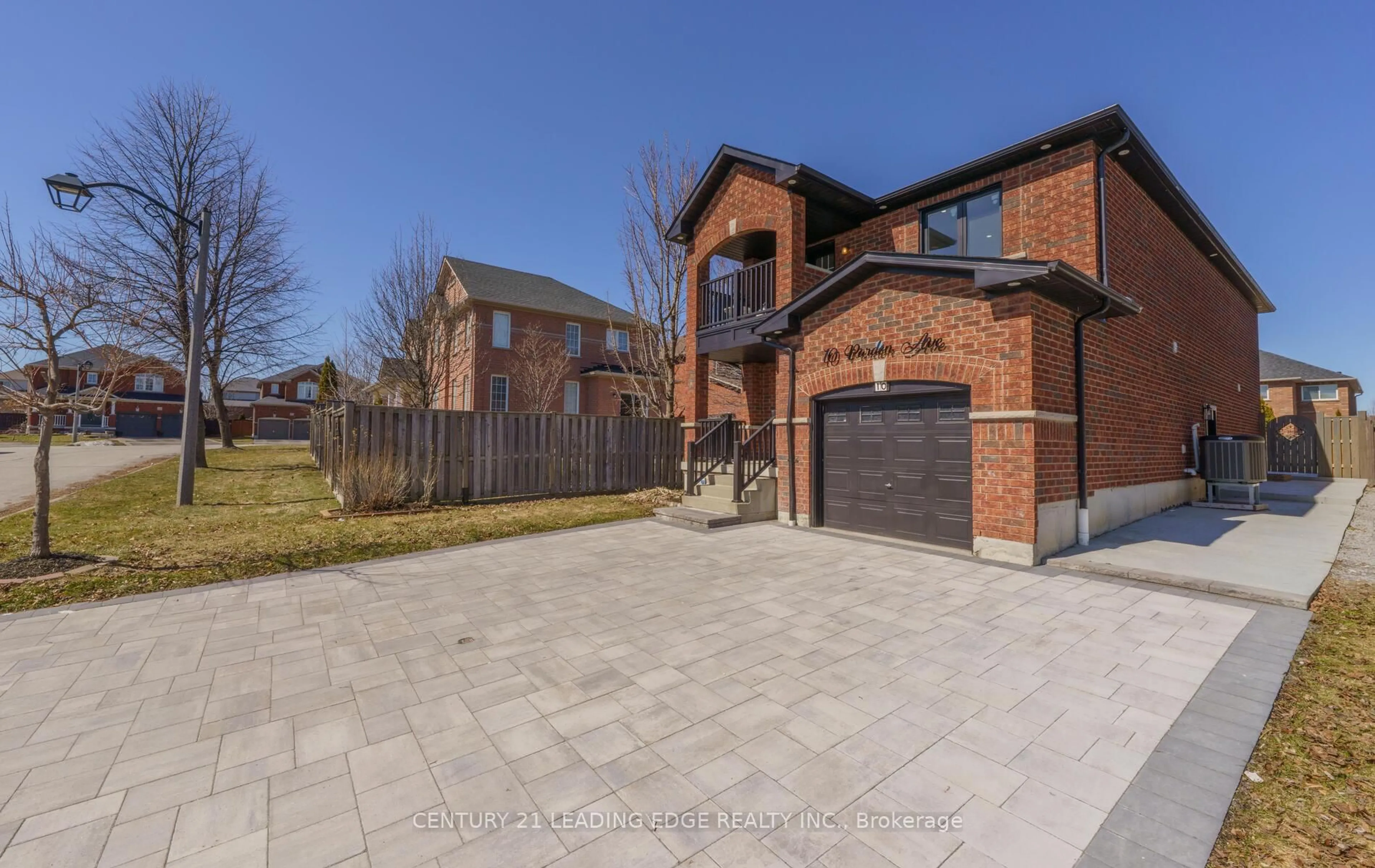 Home with brick exterior material, street for 10 Pardon Ave, Whitby Ontario L1P 1V1