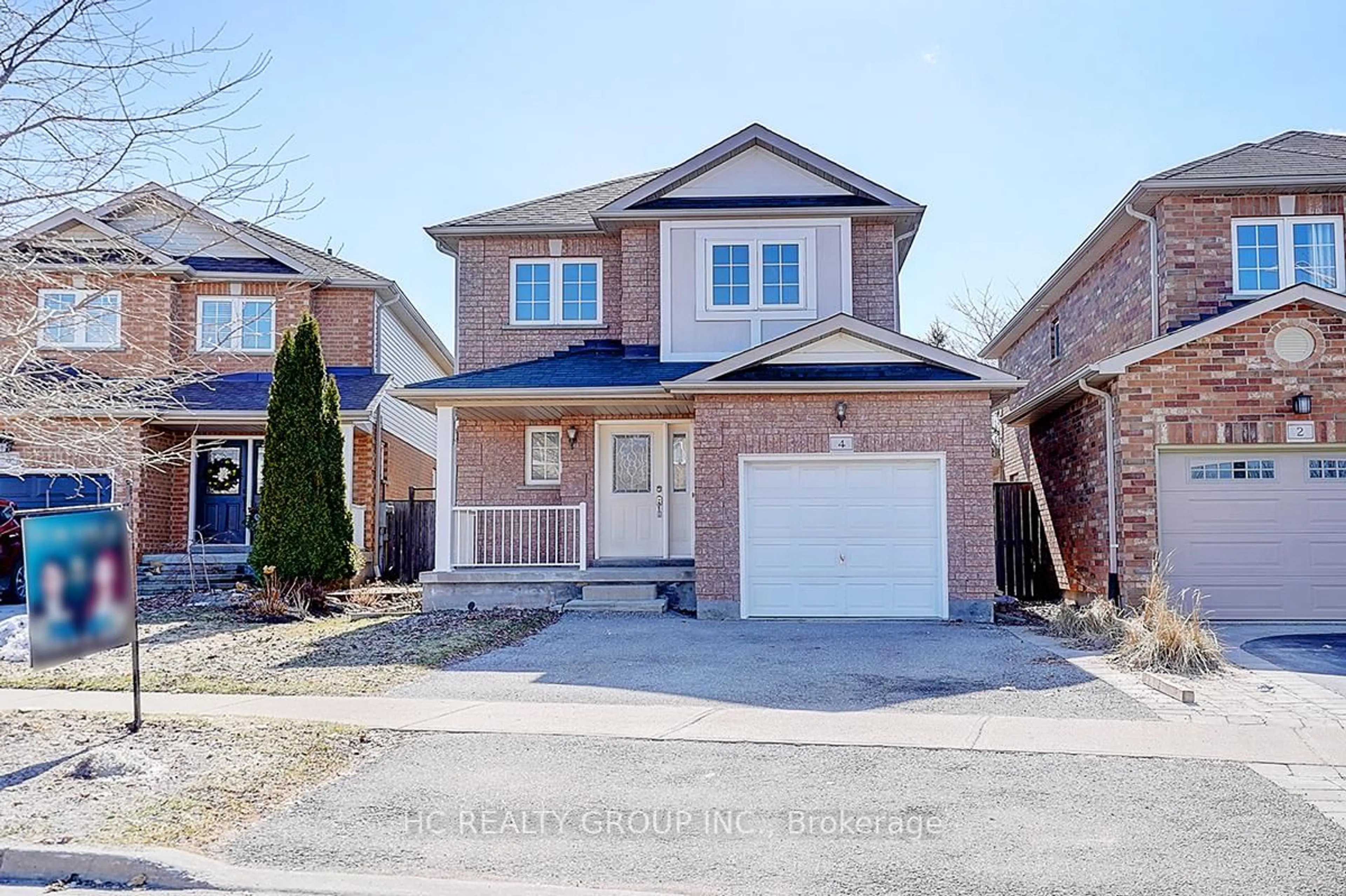 Home with brick exterior material, street for 4 Daley Ave, Clarington Ontario L1C 5G1