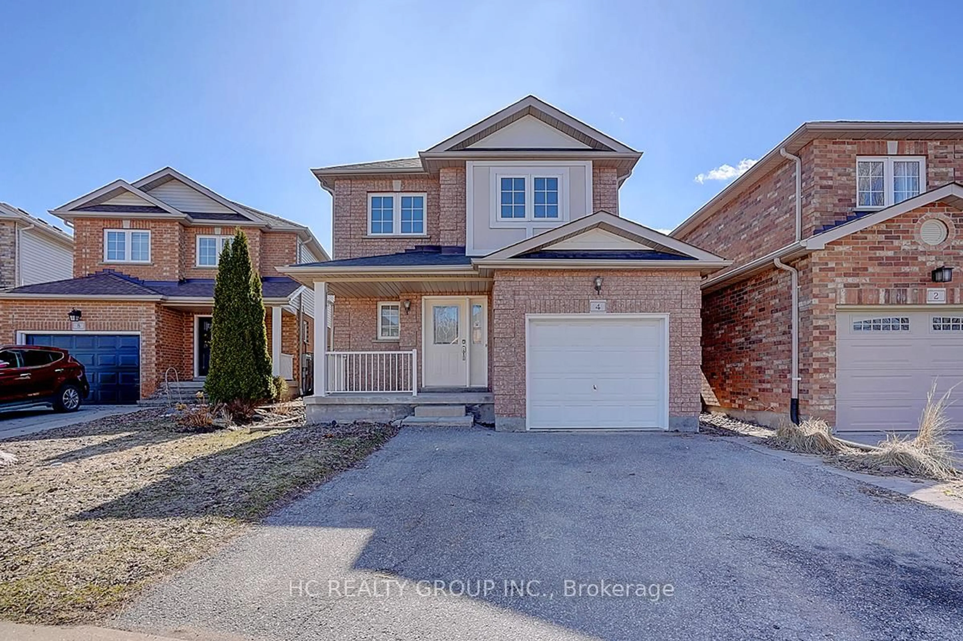 Home with brick exterior material, street for 4 Daley Ave, Clarington Ontario L1C 5G1