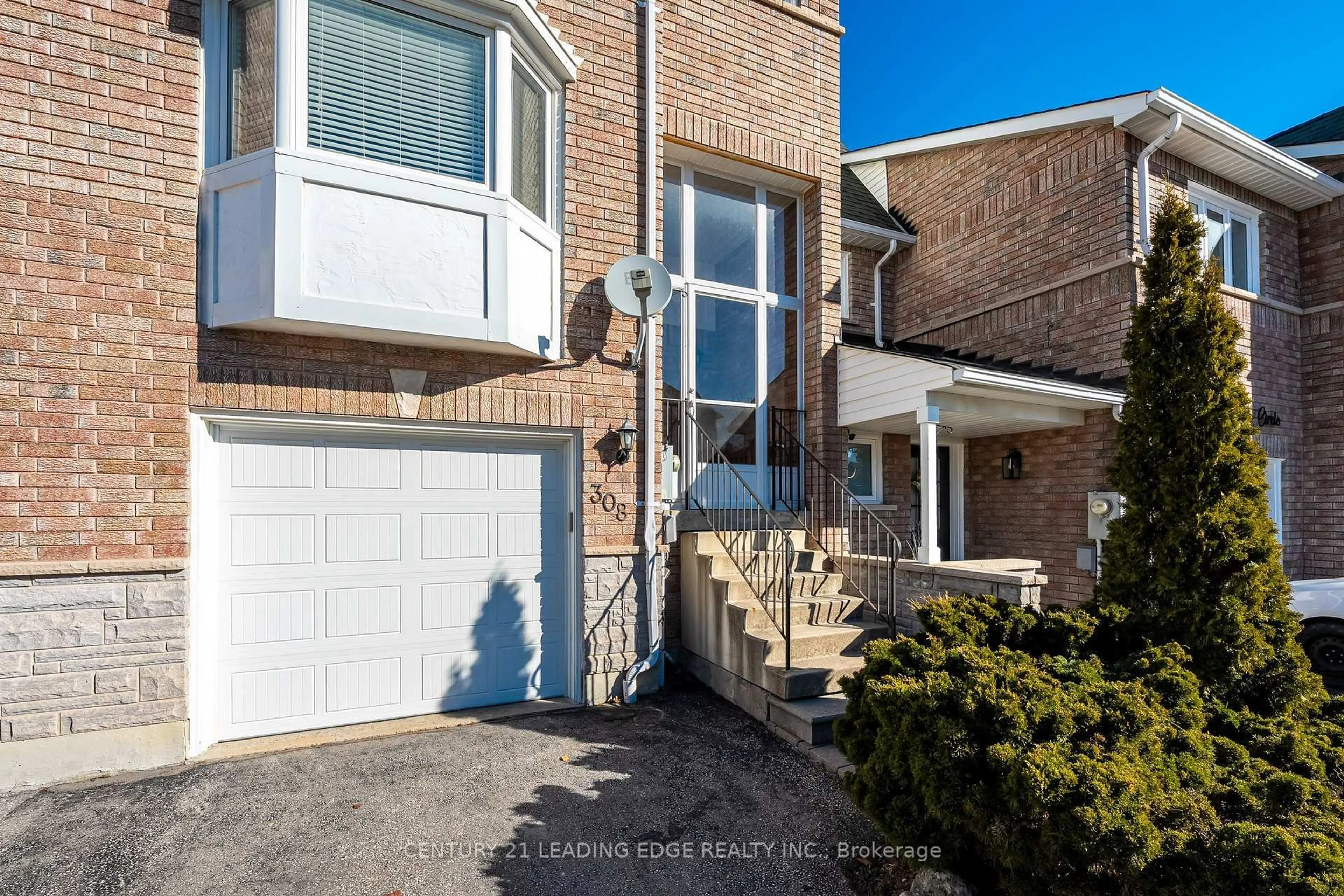 Home with brick exterior material, street for 308 SPARROW Circ, Pickering Ontario L1V 6Y3