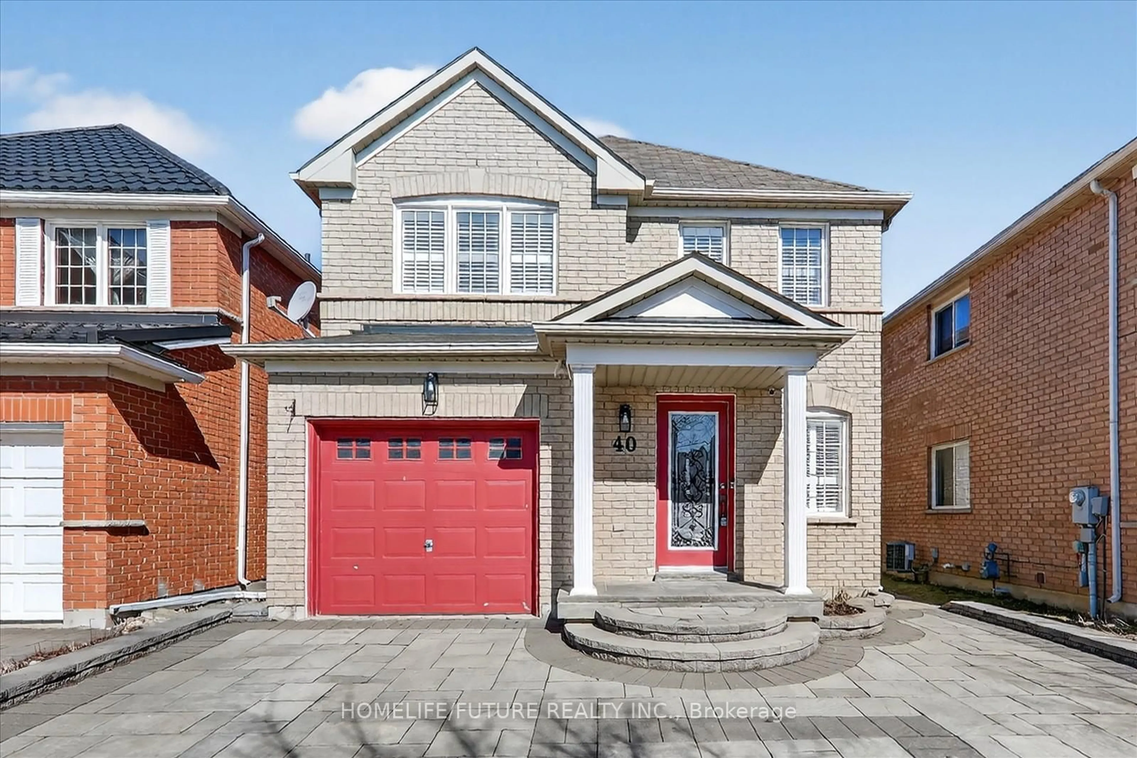 Home with brick exterior material, street for 40 Canoe Cres, Toronto Ontario M1X 1X8