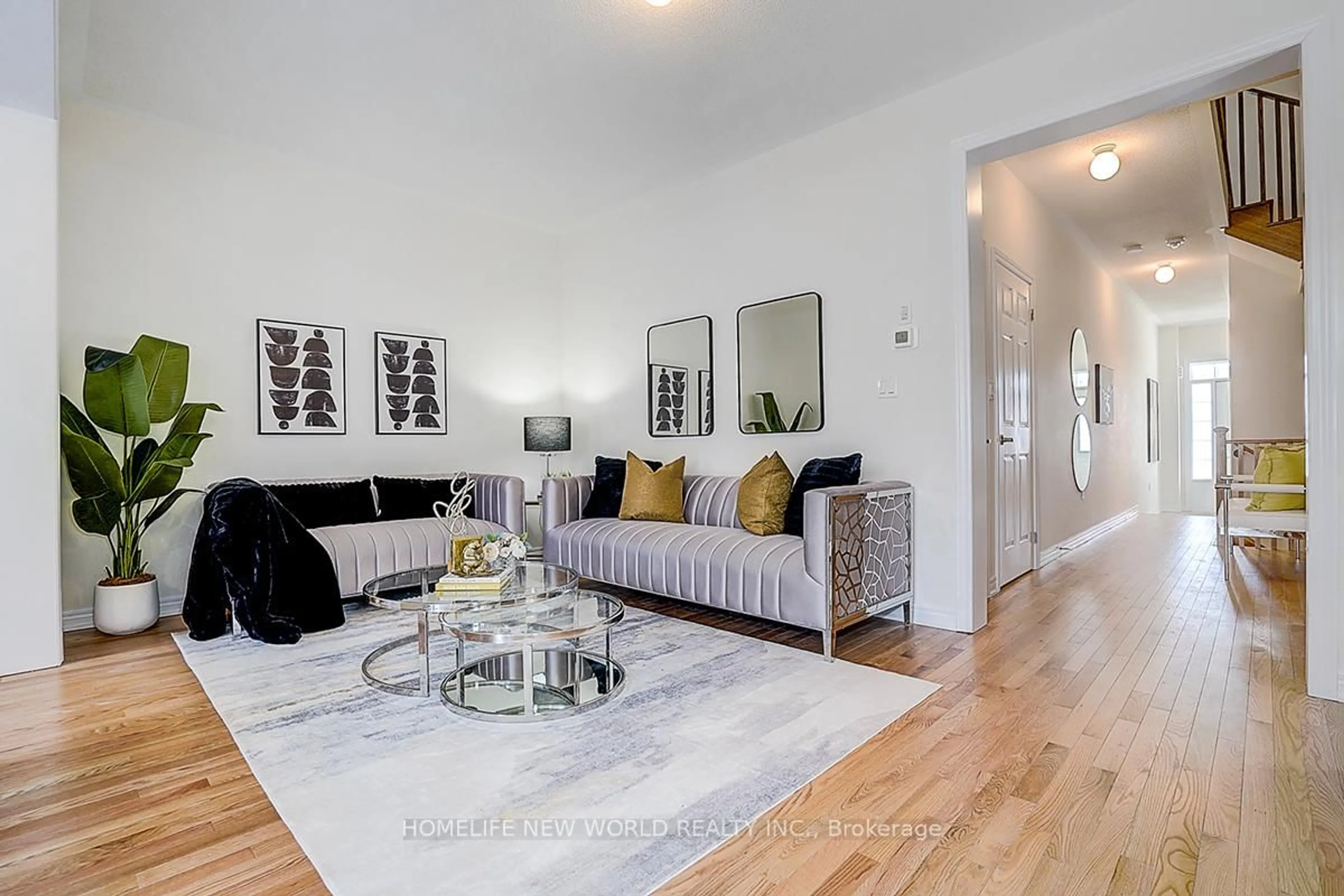 Living room with furniture, unknown for 2865 Albatross Way, Pickering Ontario L1X 0P6