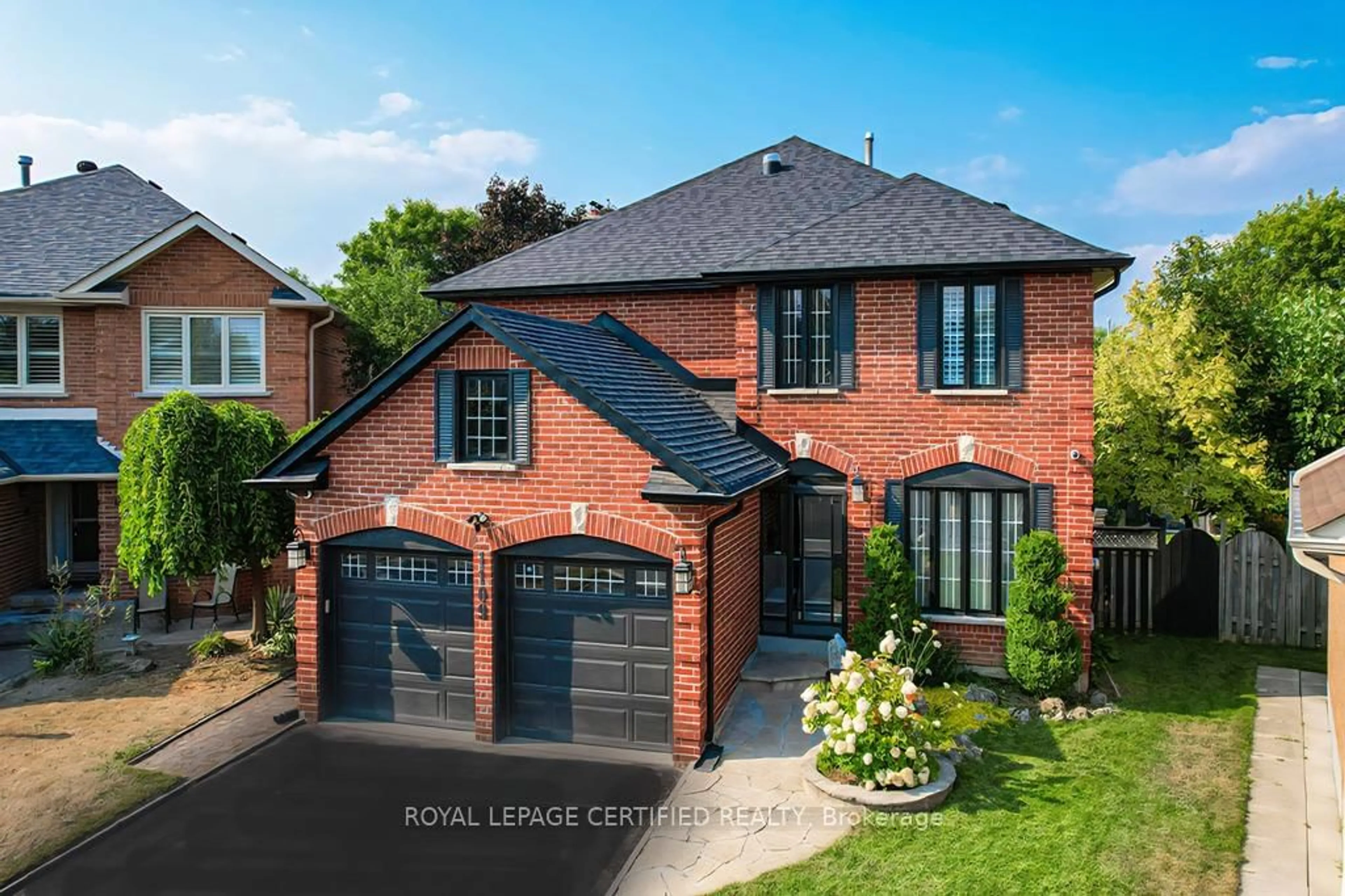 Home with brick exterior material, street for 1109 Petunia Pl, Pickering Ontario L1V 4N5