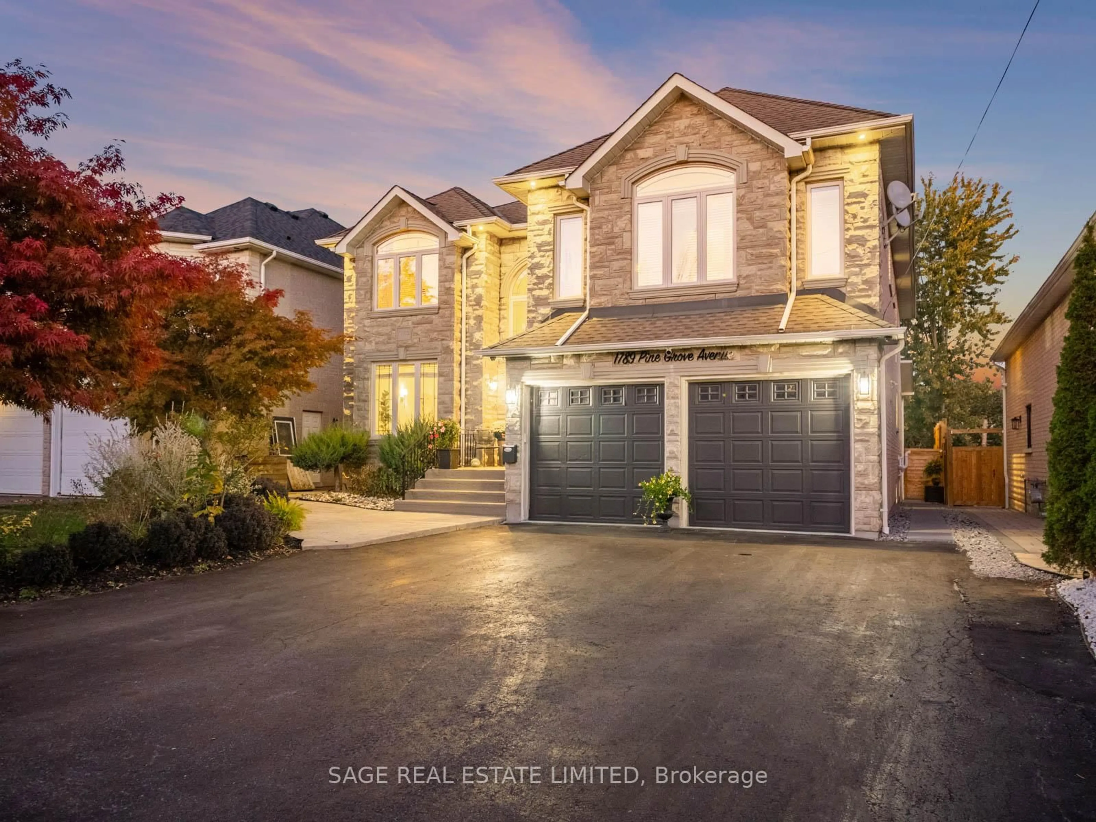 Home with brick exterior material, street for 1789 Pine Grove Ave, Pickering Ontario L1V 1K7