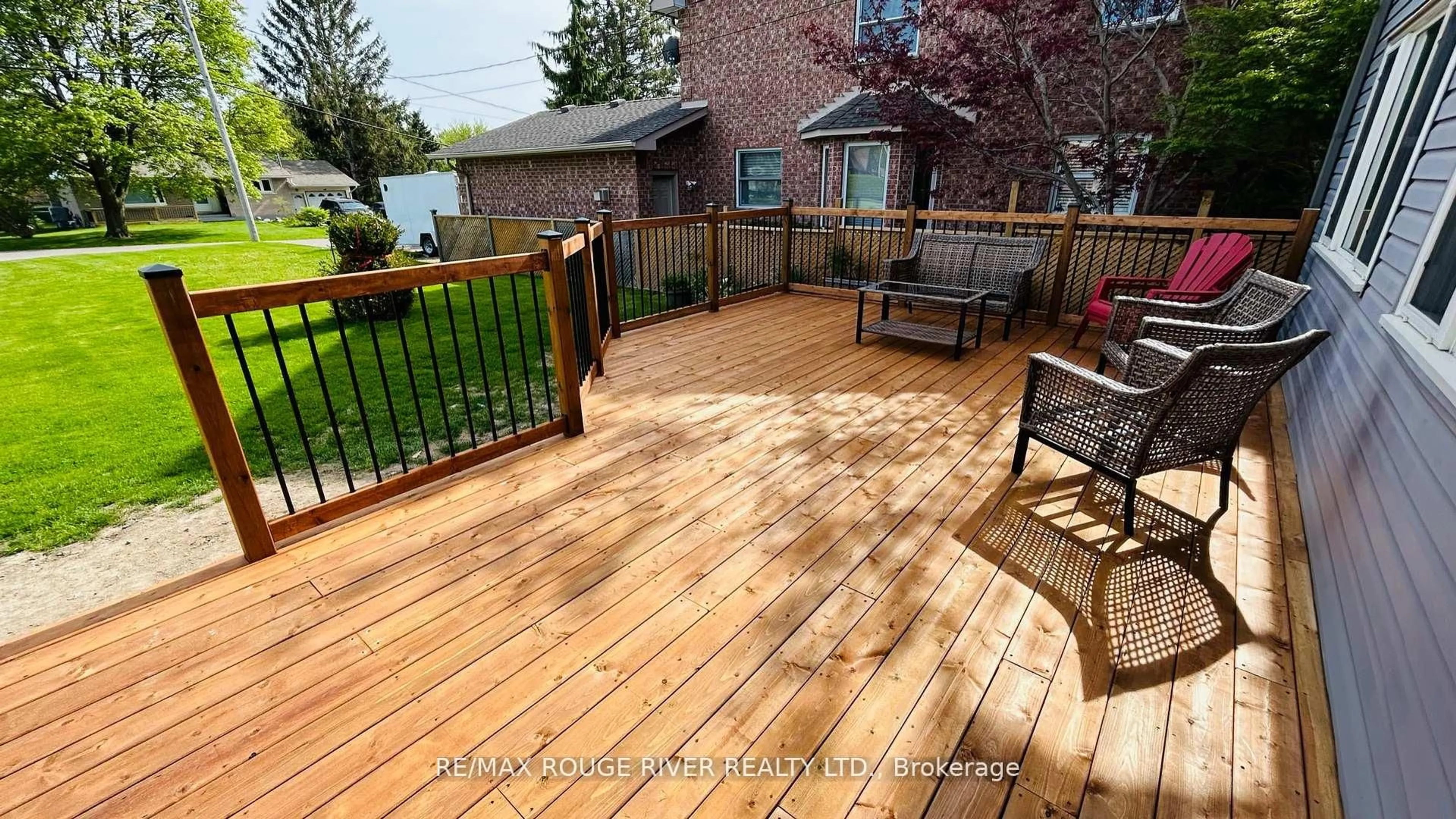 Patio, water/lake/river/ocean view for 32 Andrew St, Clarington Ontario L1B 1J3