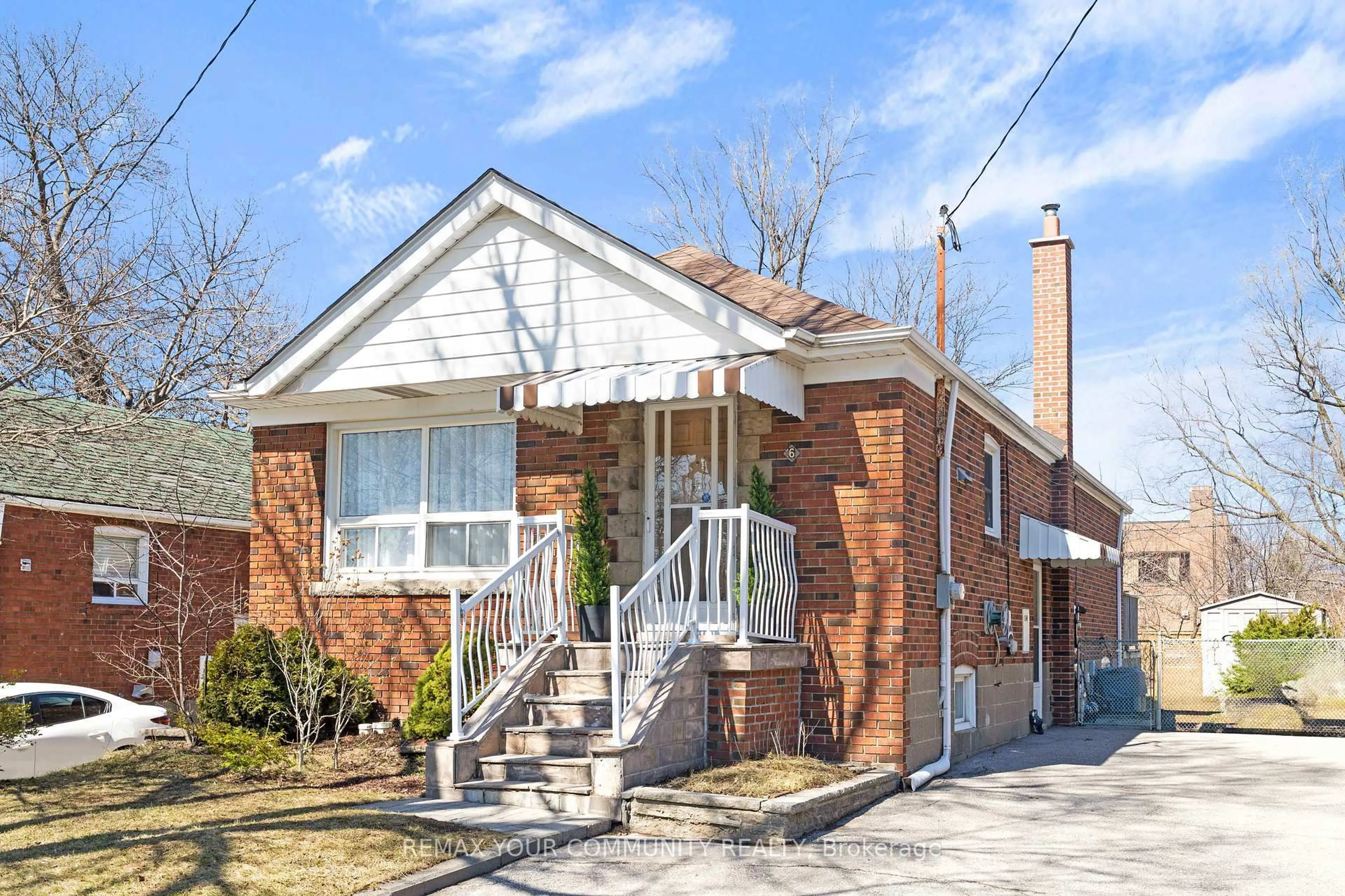Home with brick exterior material, street for 6 Janet Blvd, Toronto Ontario M1R 1H6