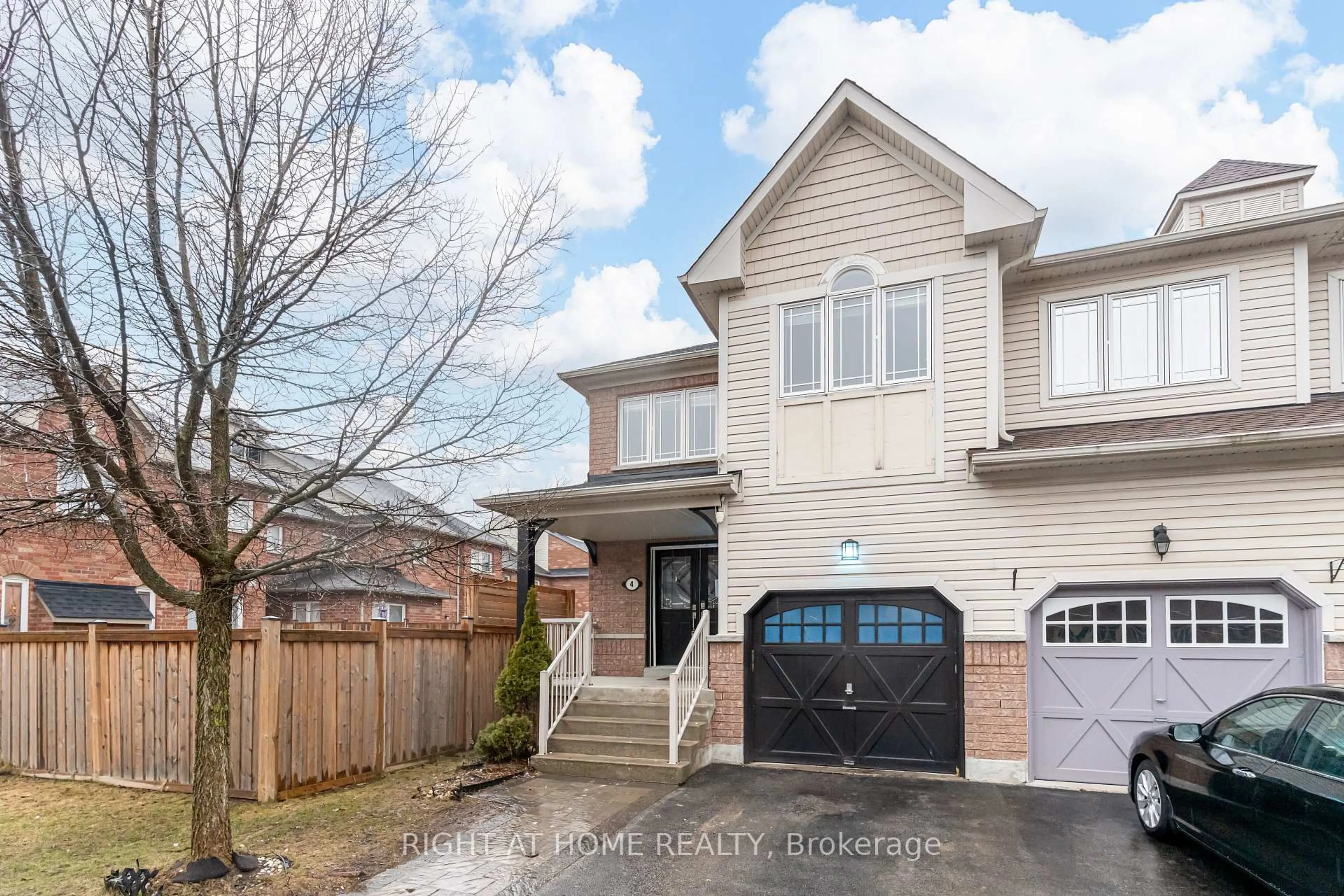 Home with brick exterior material, street for 4 Whitefoot Cres, Ajax Ontario L1Z 2E5