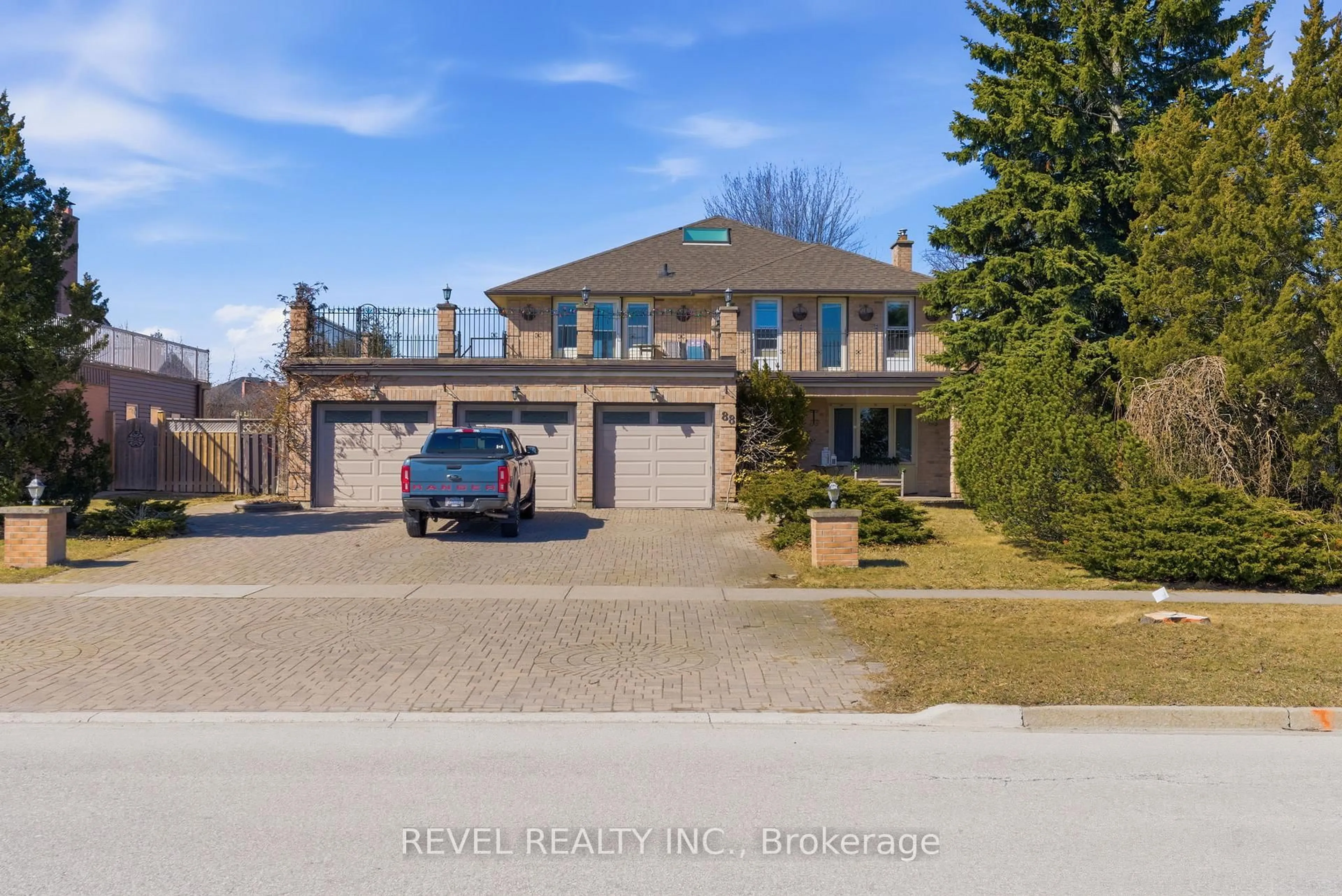 Home with brick exterior material, street for 88 Lake Driveway, Ajax Ontario L1S 4T3
