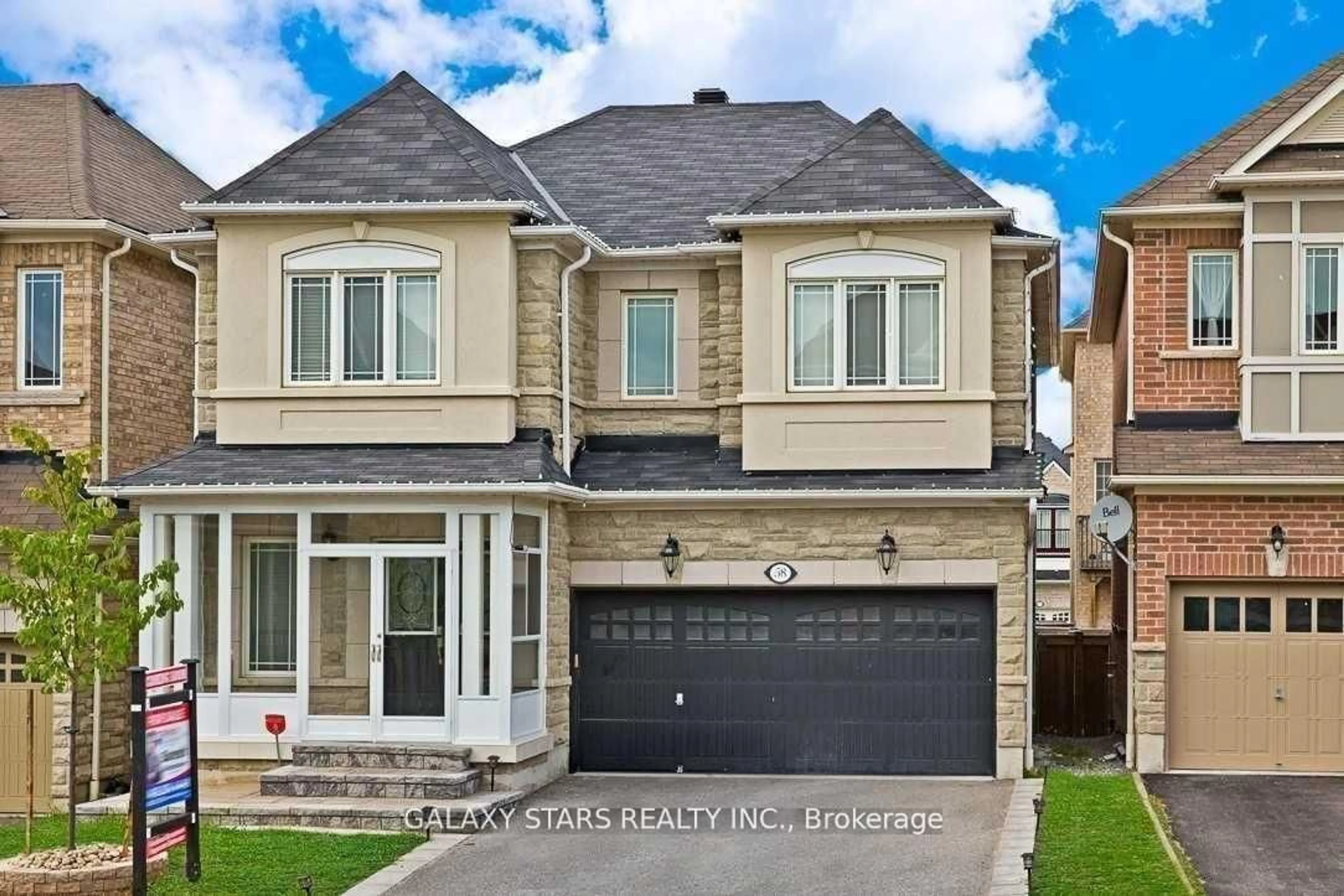 Home with vinyl exterior material, street for 58 Shepstone Dr, Ajax Ontario L1Z 0G2