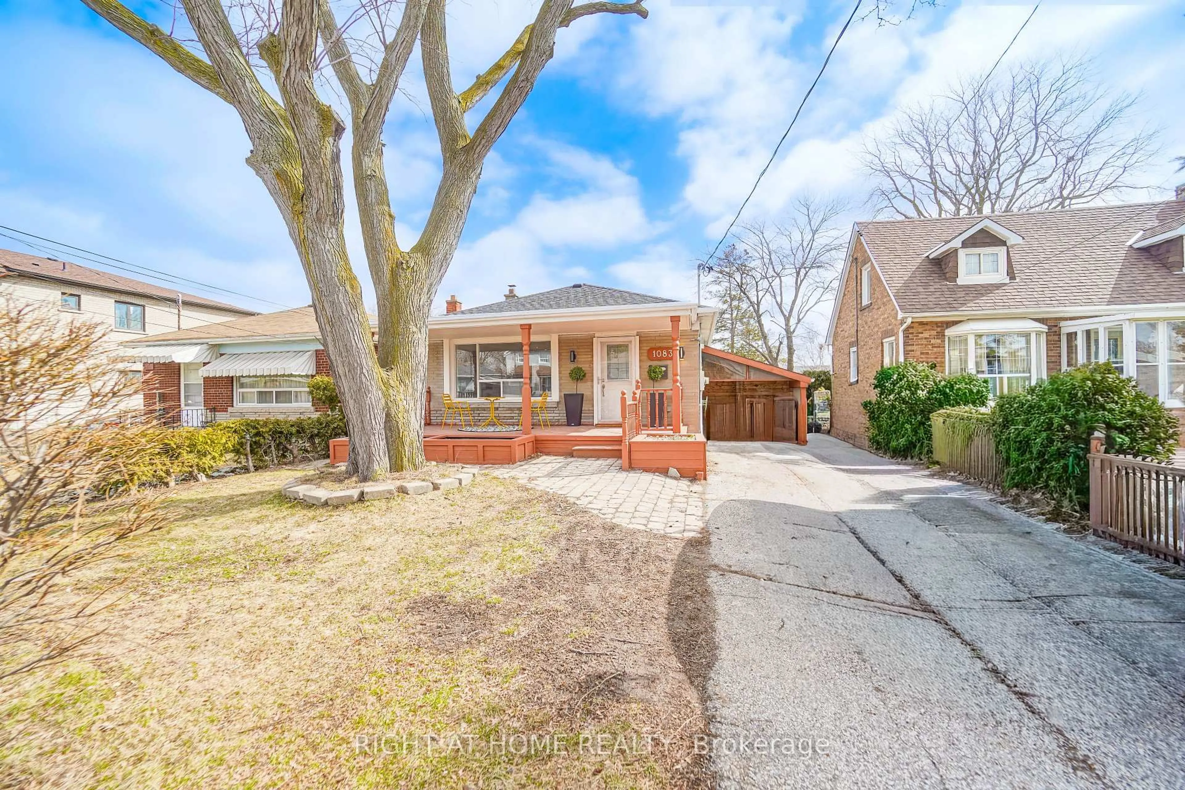 Home with brick exterior material, street for 1083 Pharmacy Ave, Toronto Ontario M1R 2H2