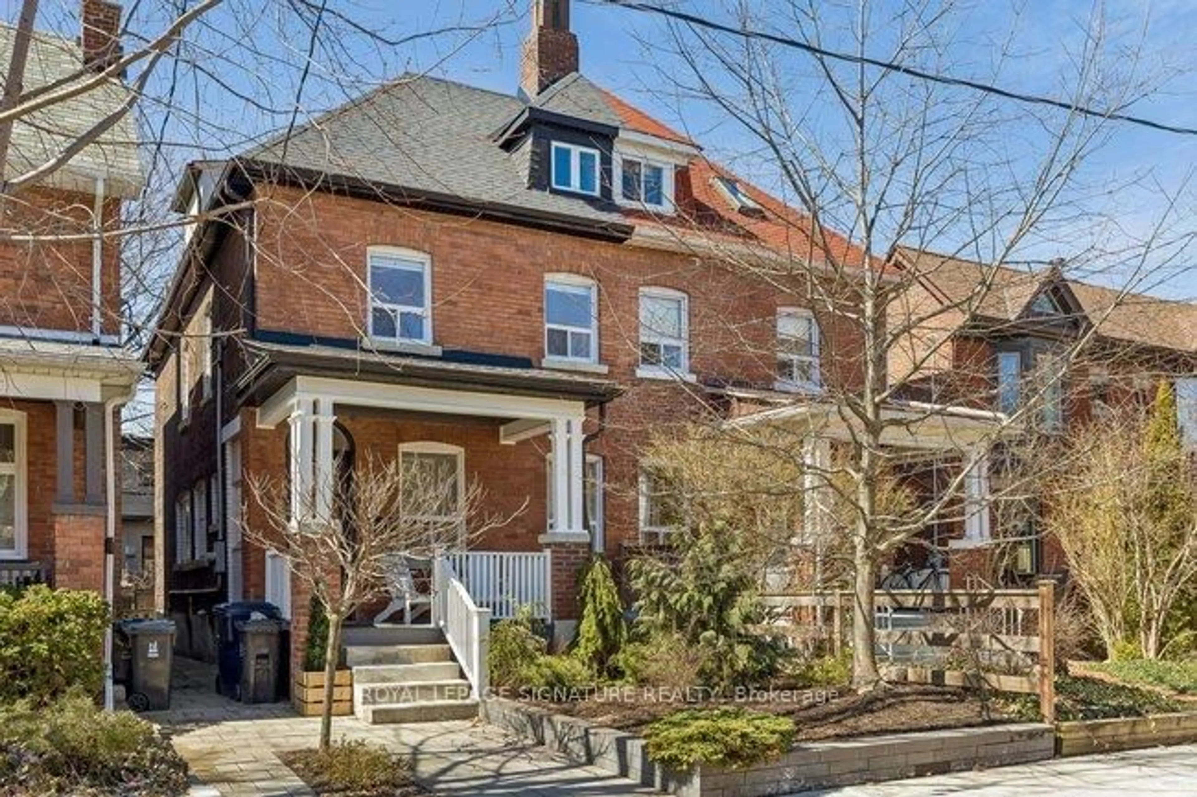 Home with brick exterior material, street for 66 Coady Ave, Toronto Ontario M4M 2Y8
