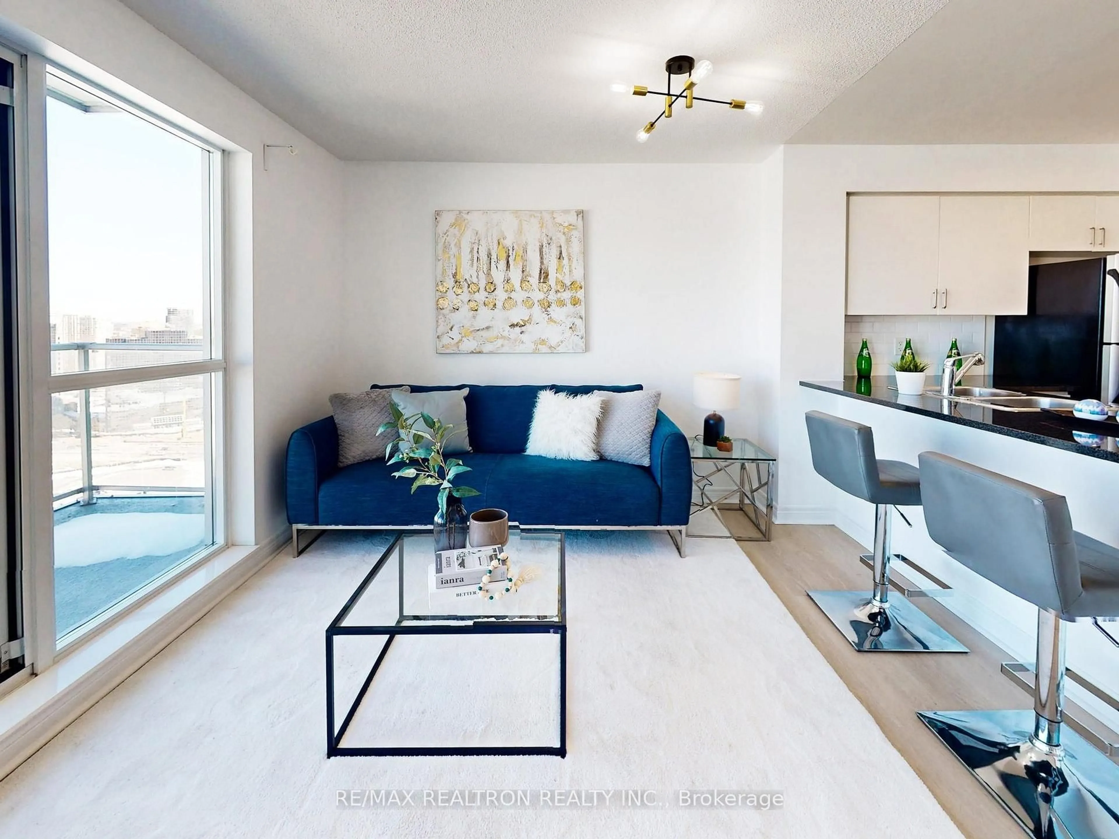 Living room with furniture, unknown for 70 Town Centre Crt #2501, Toronto Ontario M1P 0B2