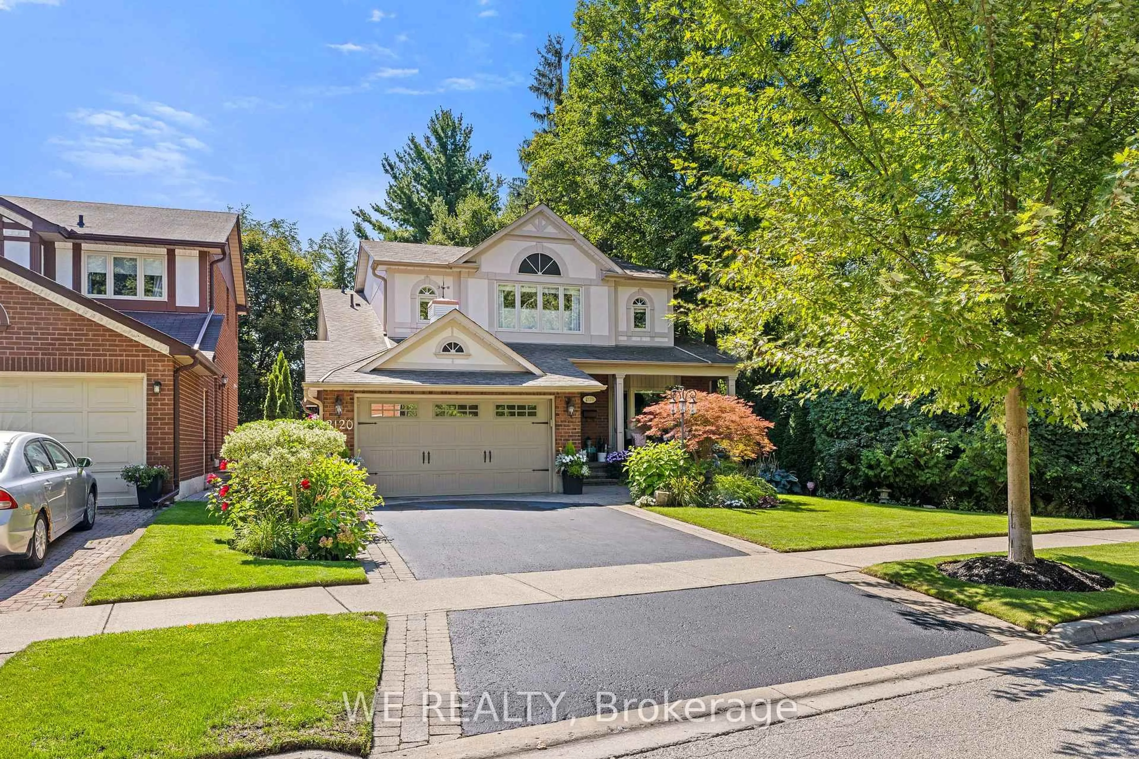 Home with brick exterior material, street for 2120 Lynn Heights Dr, Pickering Ontario L1X 2S1