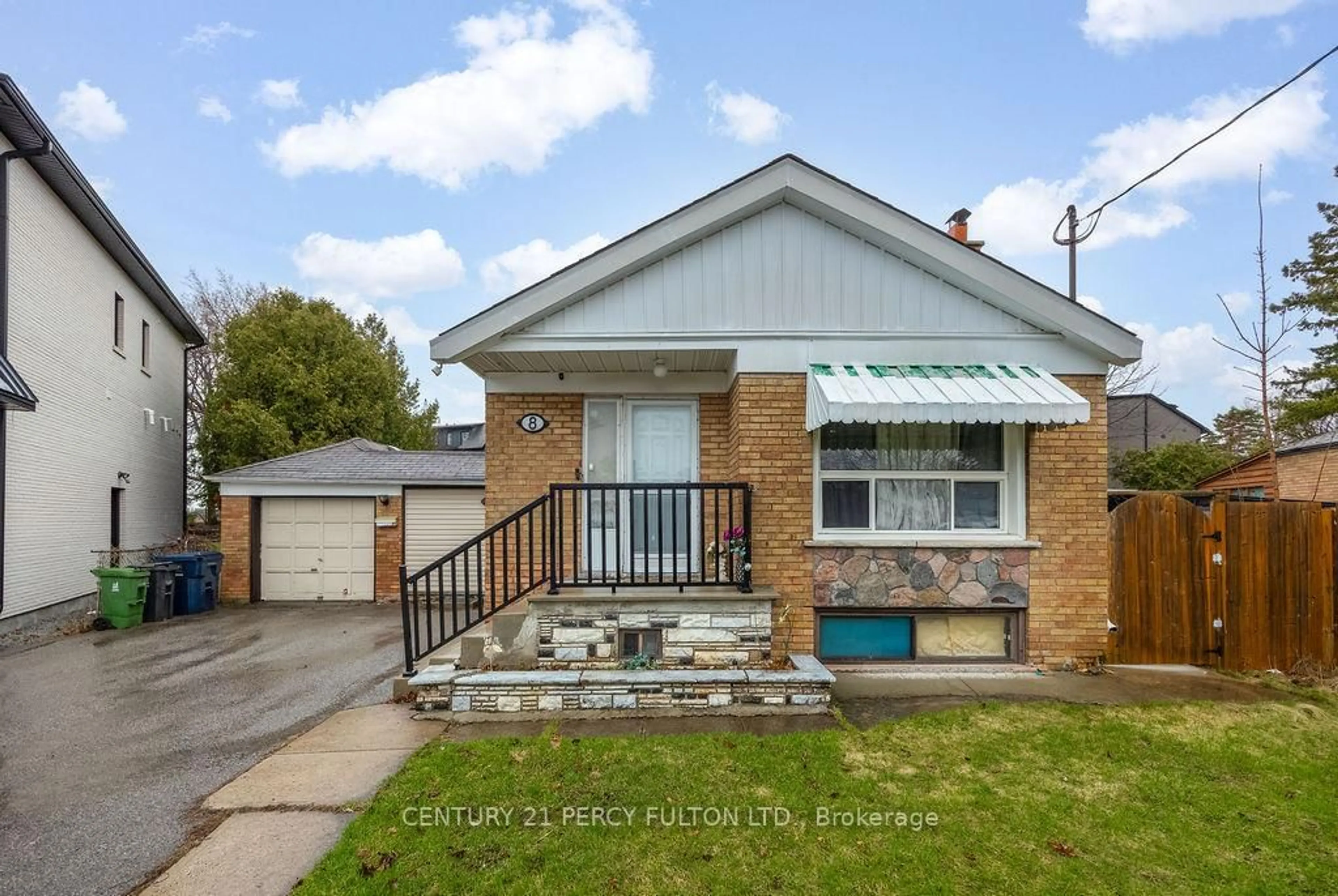 Home with brick exterior material, street for 8 Kilpatrick Pl, Toronto Ontario M1R 2A8
