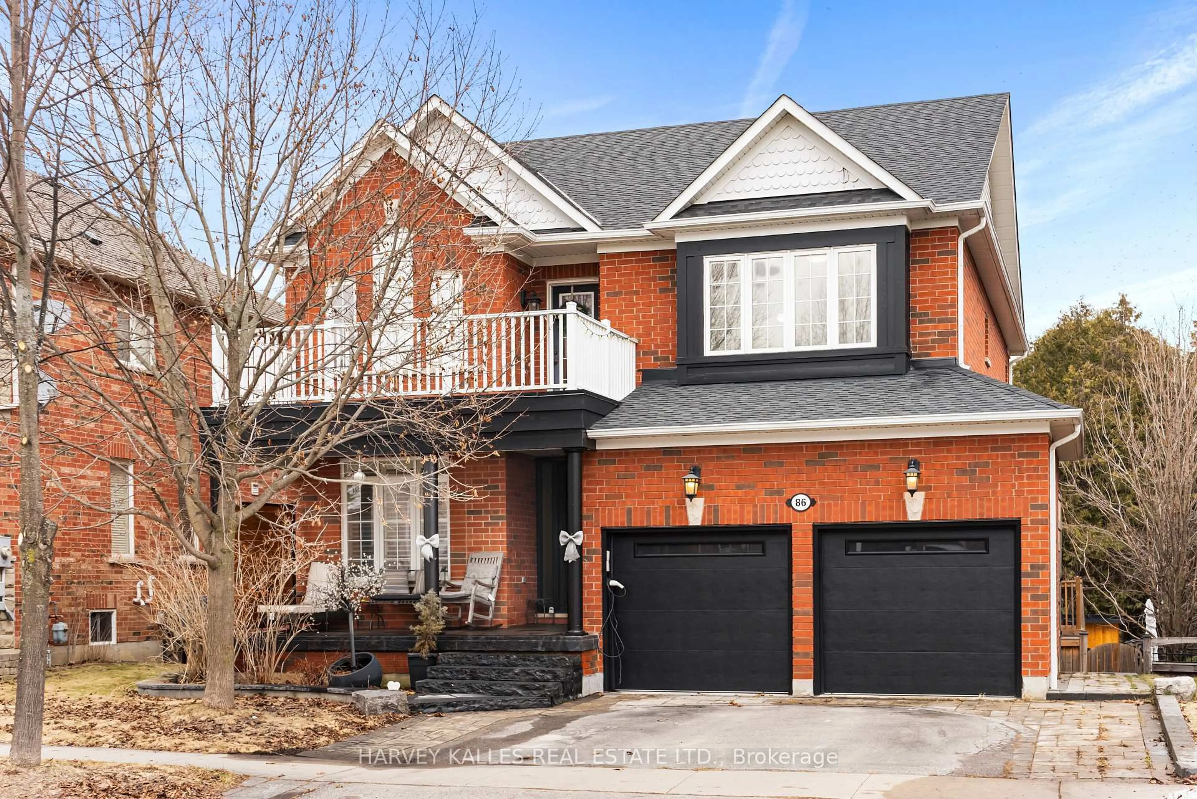 Home with brick exterior material, street for 86 Rockland Cres, Whitby Ontario L1M 0A9