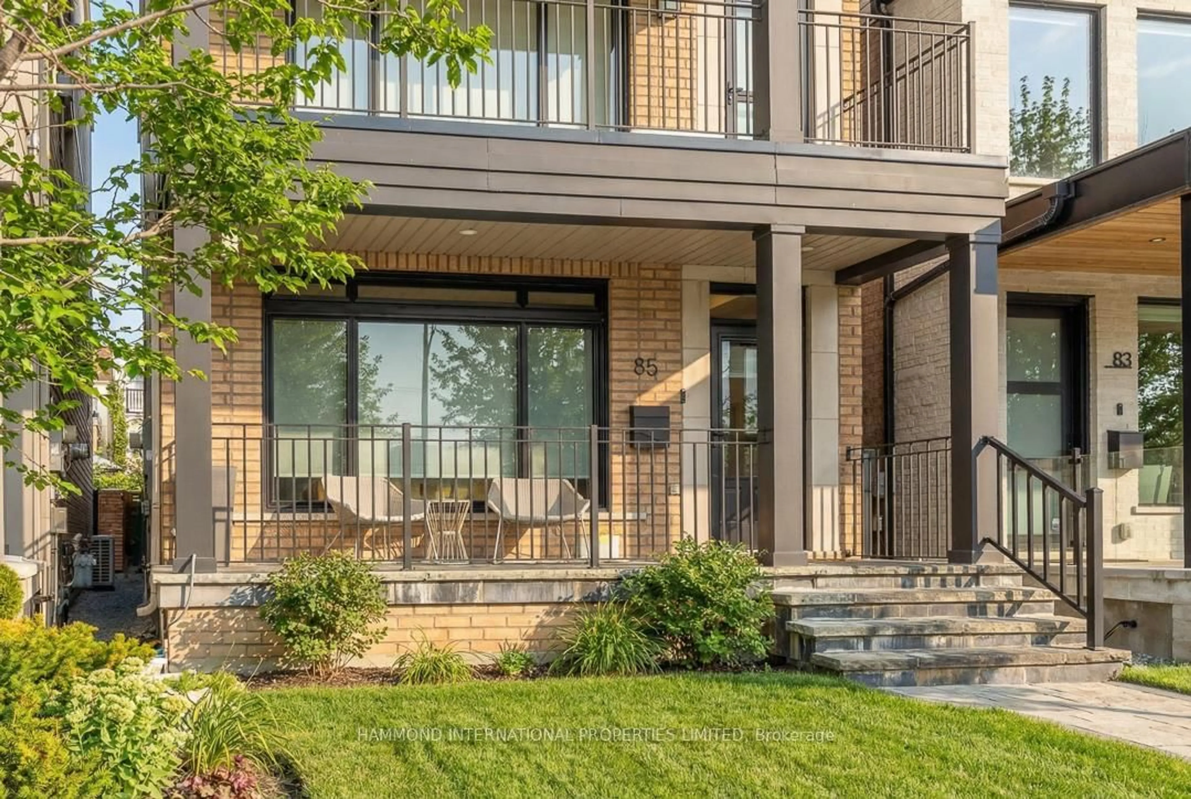 Home with brick exterior material, street for 85 Northern Dancer Blvd, Toronto Ontario M4L 3Z8