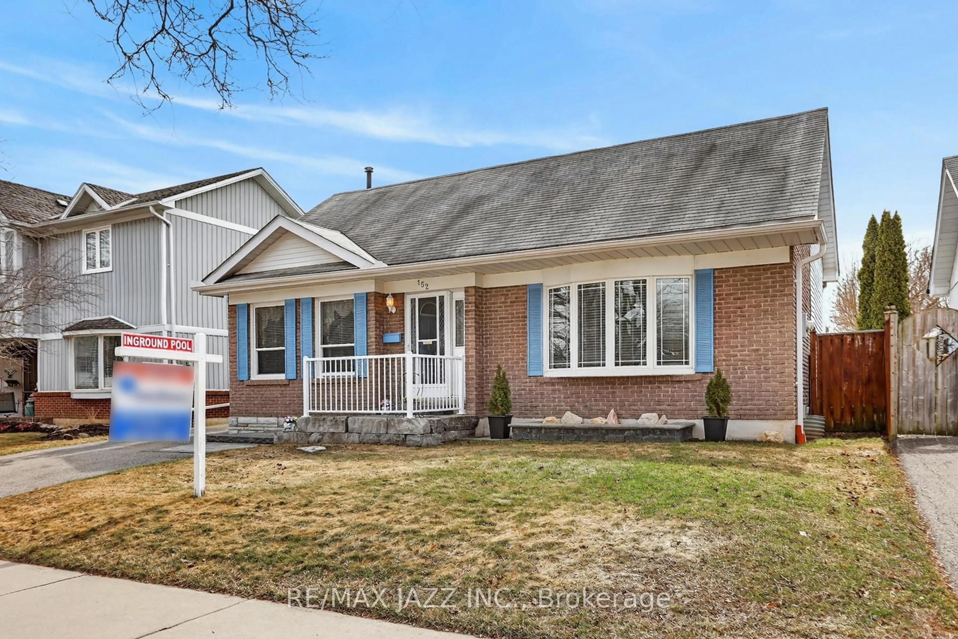 Home with brick exterior material, street for 152 Guthrie Cres, Whitby Ontario L1P 1A8