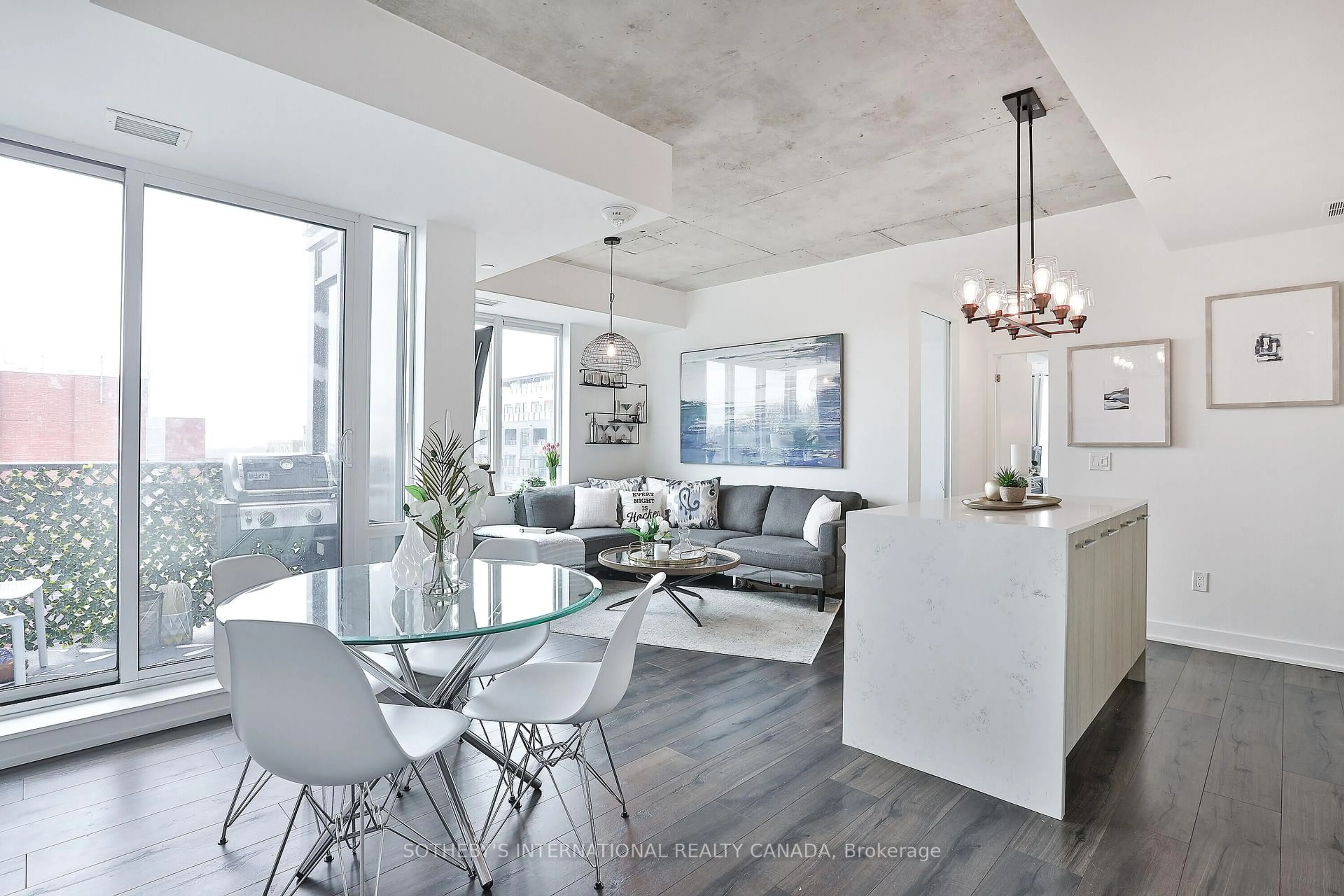 Open concept kitchen, unknown for 665 Kingston Rd #503, Toronto Ontario M4E 0B6