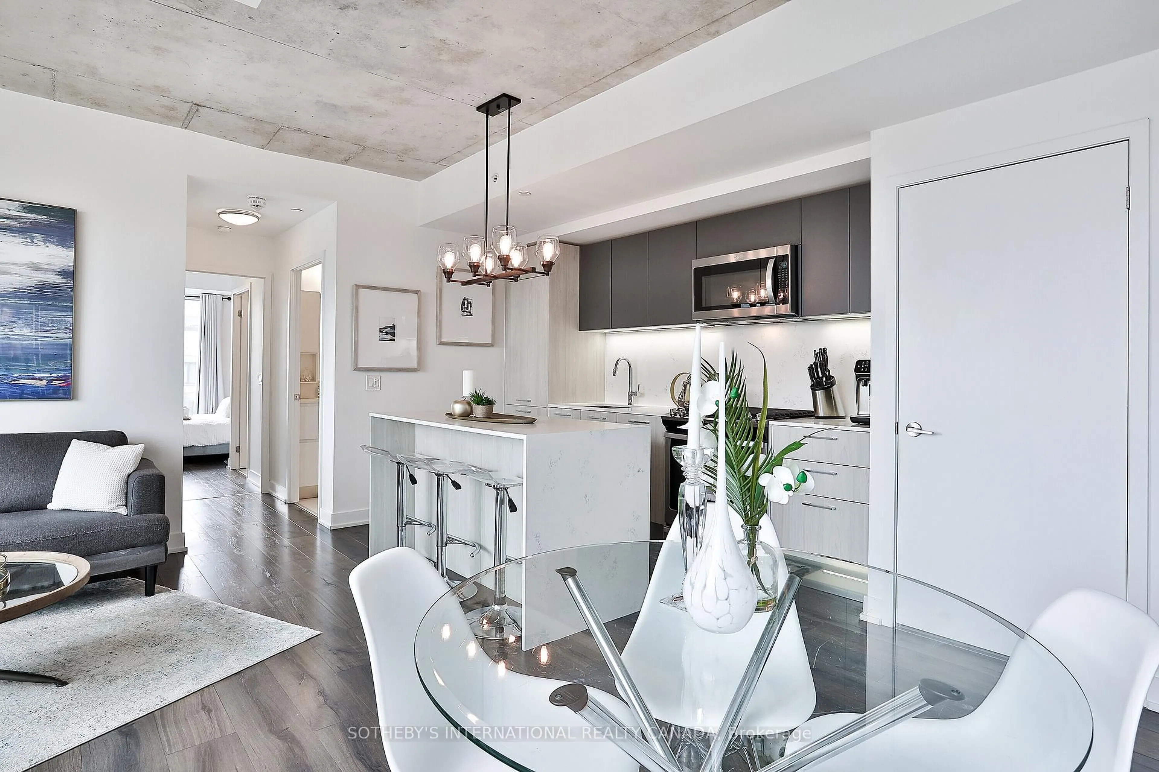 Contemporary kitchen, unknown for 665 Kingston Rd #503, Toronto Ontario M4E 0B6