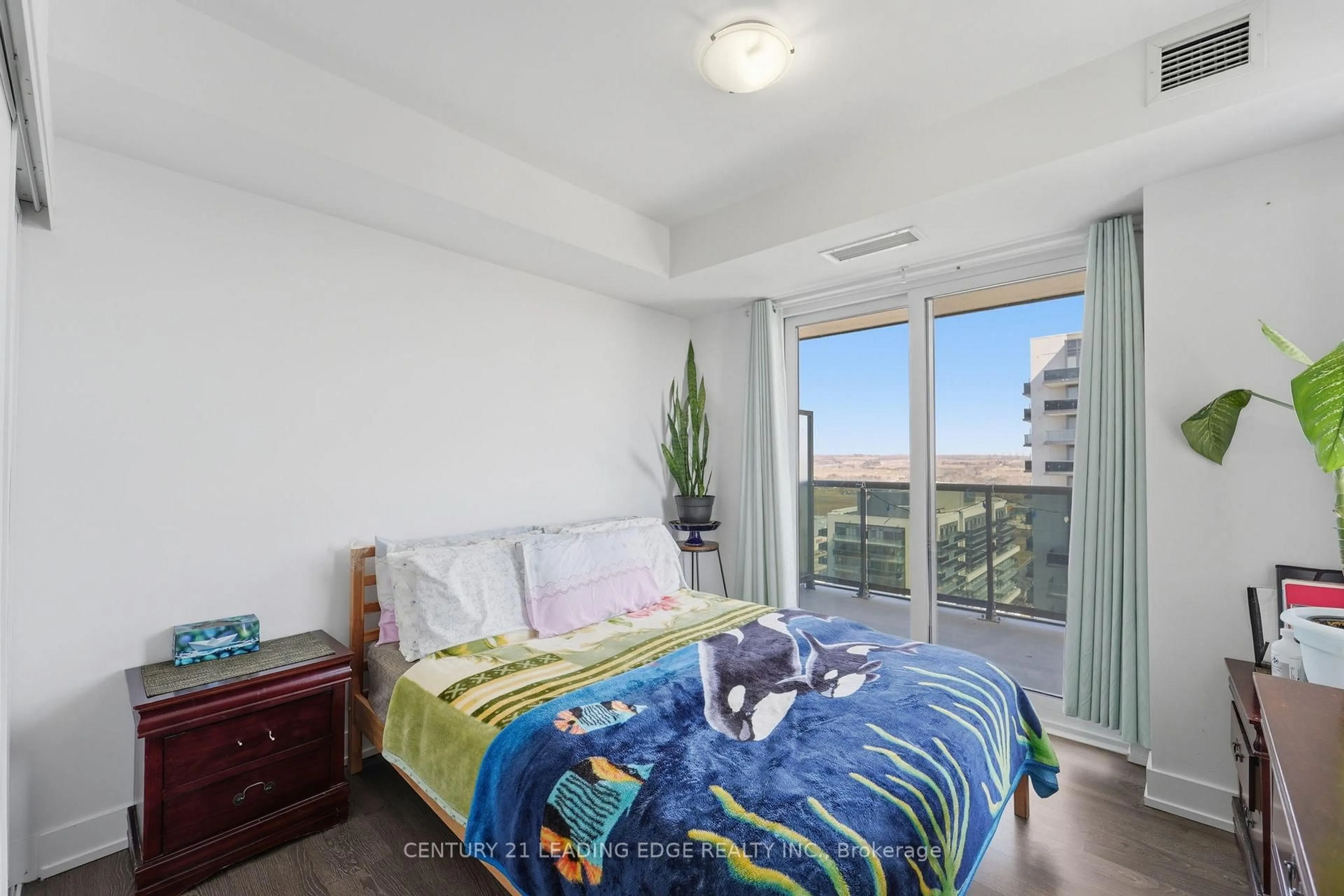 Bedroom with bed, unknown for 2550 Simcoe St #2516, Oshawa Ontario L1L 0R5