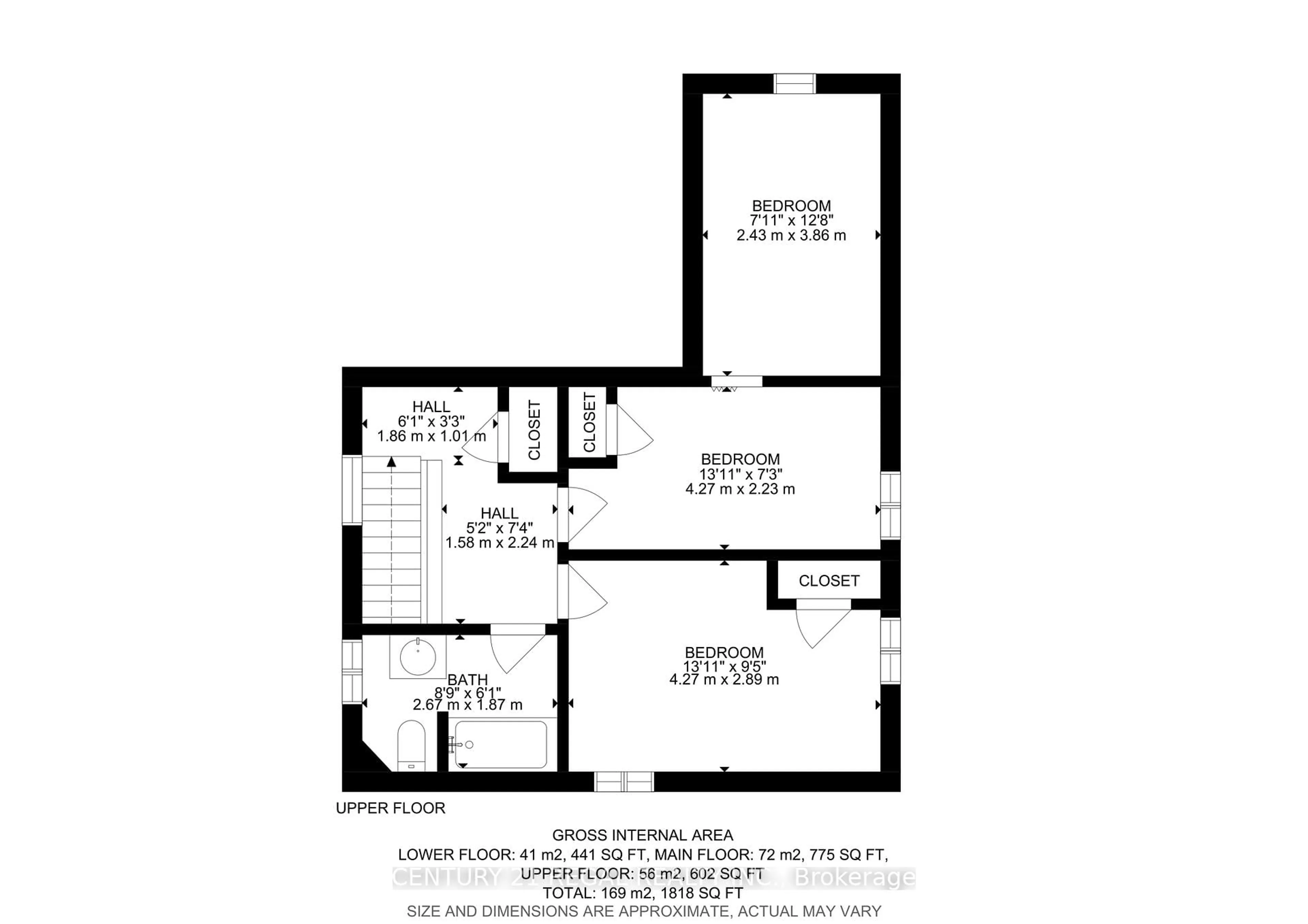 Floor plan for 241 Mary St, Oshawa Ontario L1G 5C5
