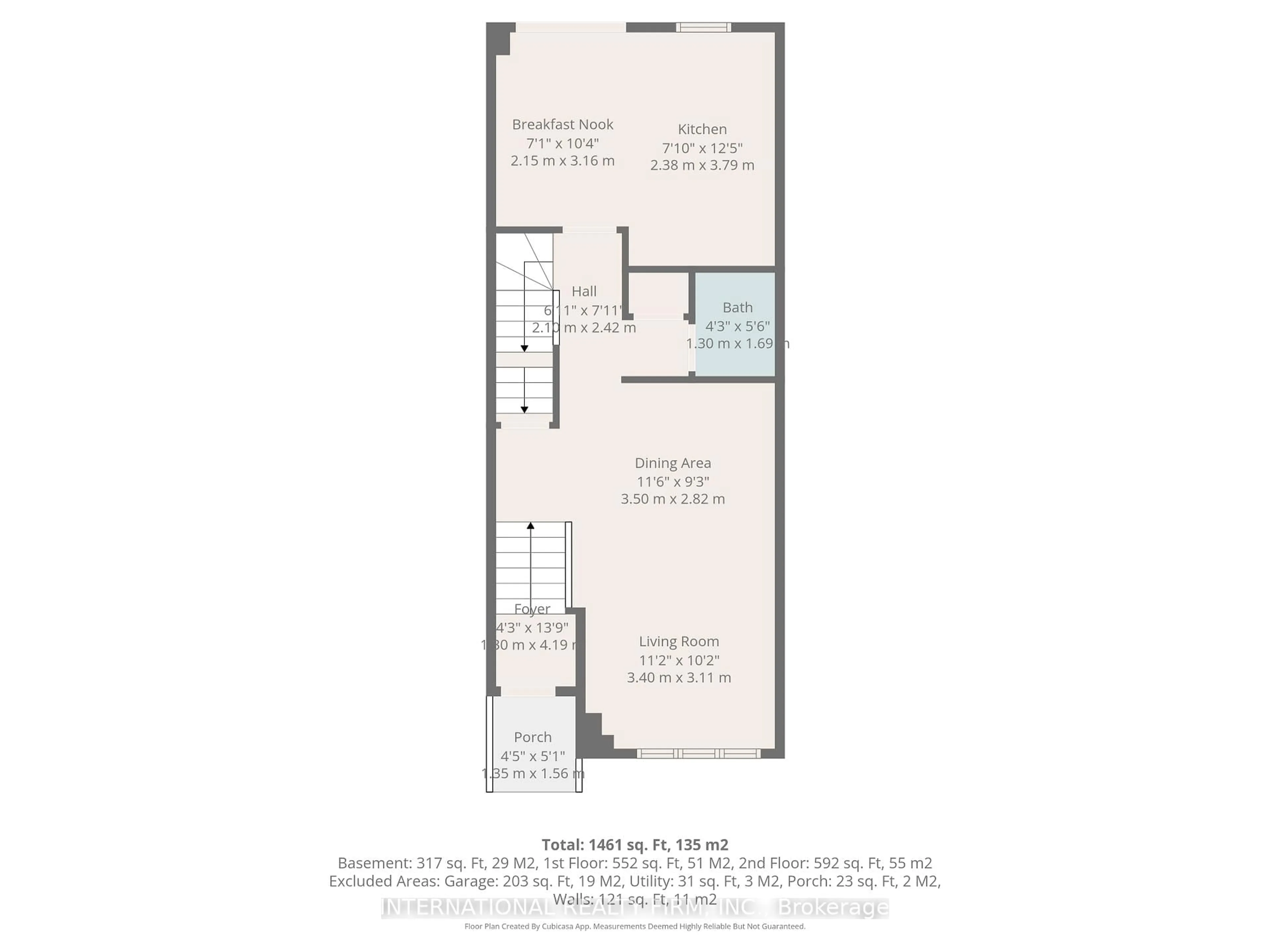 Floor plan for 35 Ventura Lane, Ajax Ontario L1T 0C4