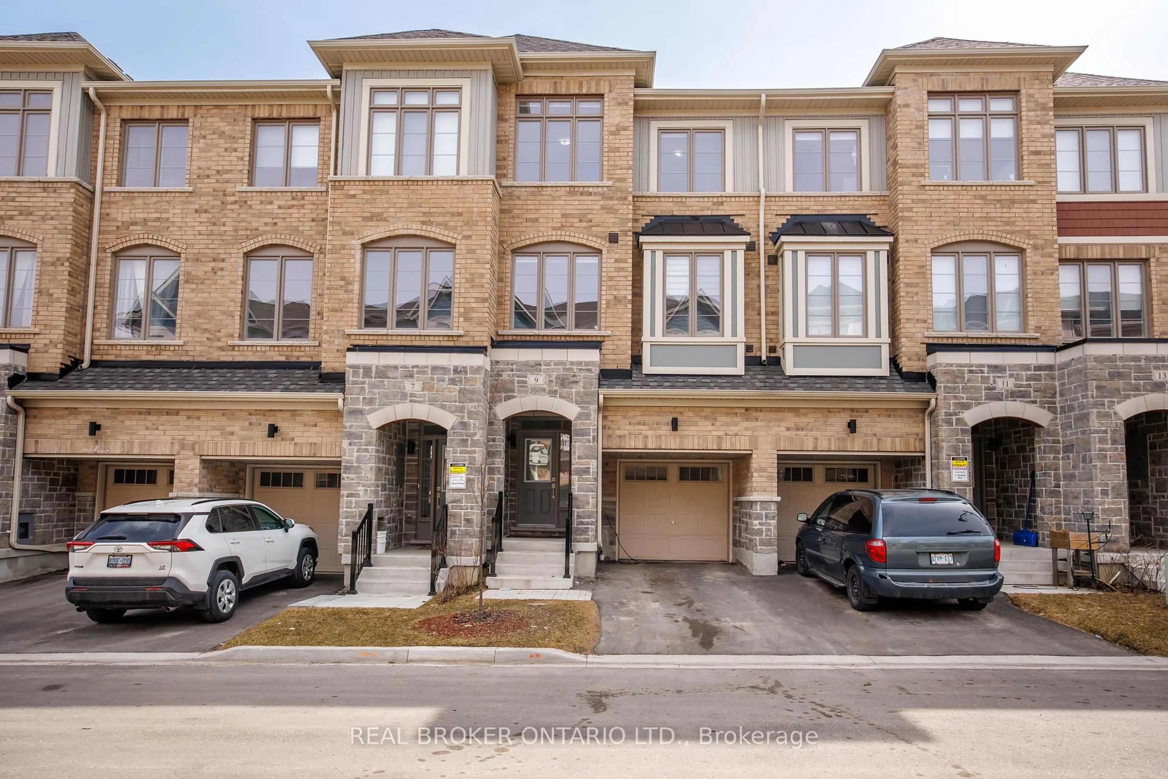 Home with brick exterior material, street for 9 Nautical Way, Whitby Ontario L1N 0N2