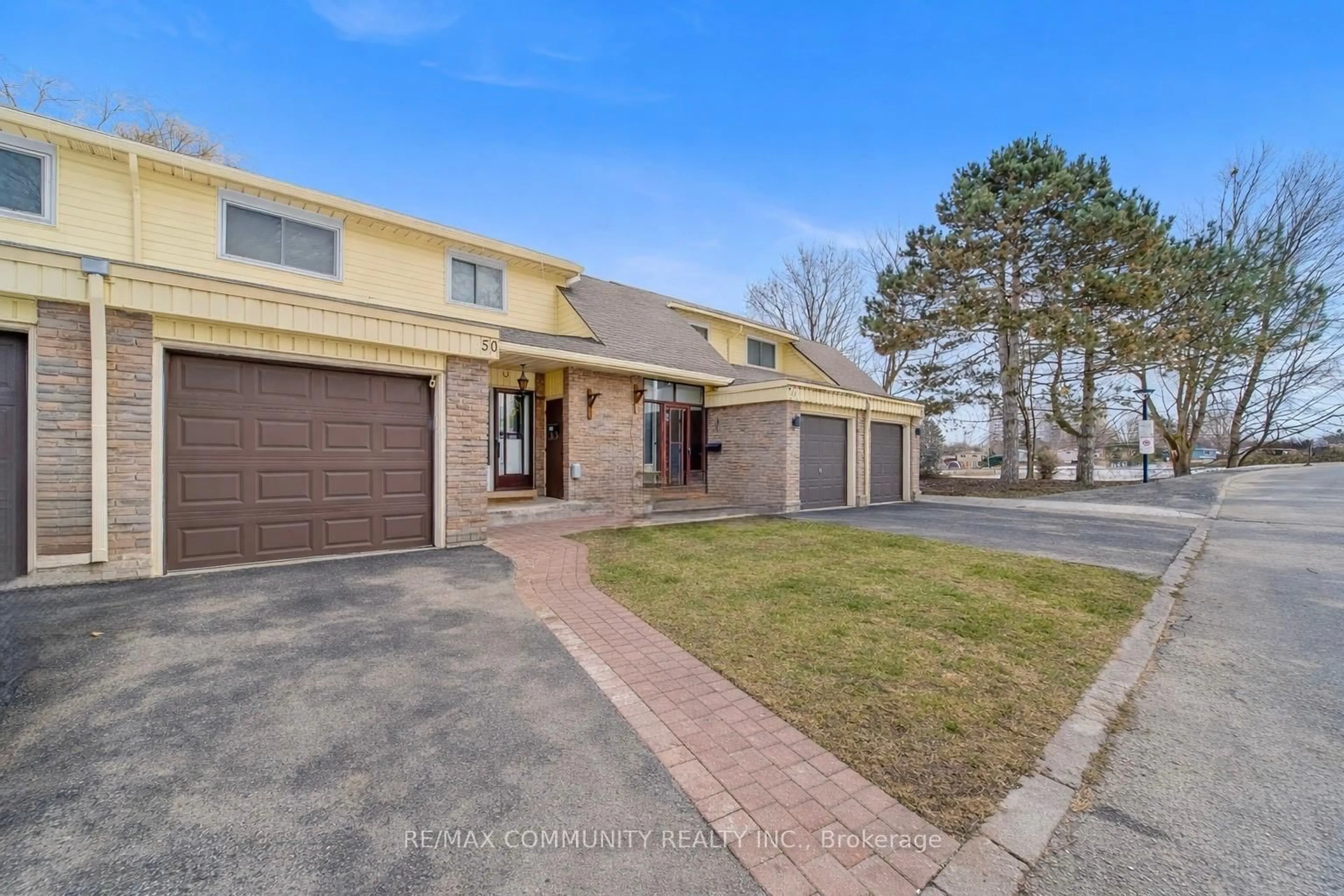 Home with brick exterior material, street for 351 Military Tr #50, Toronto Ontario M1E 4E5