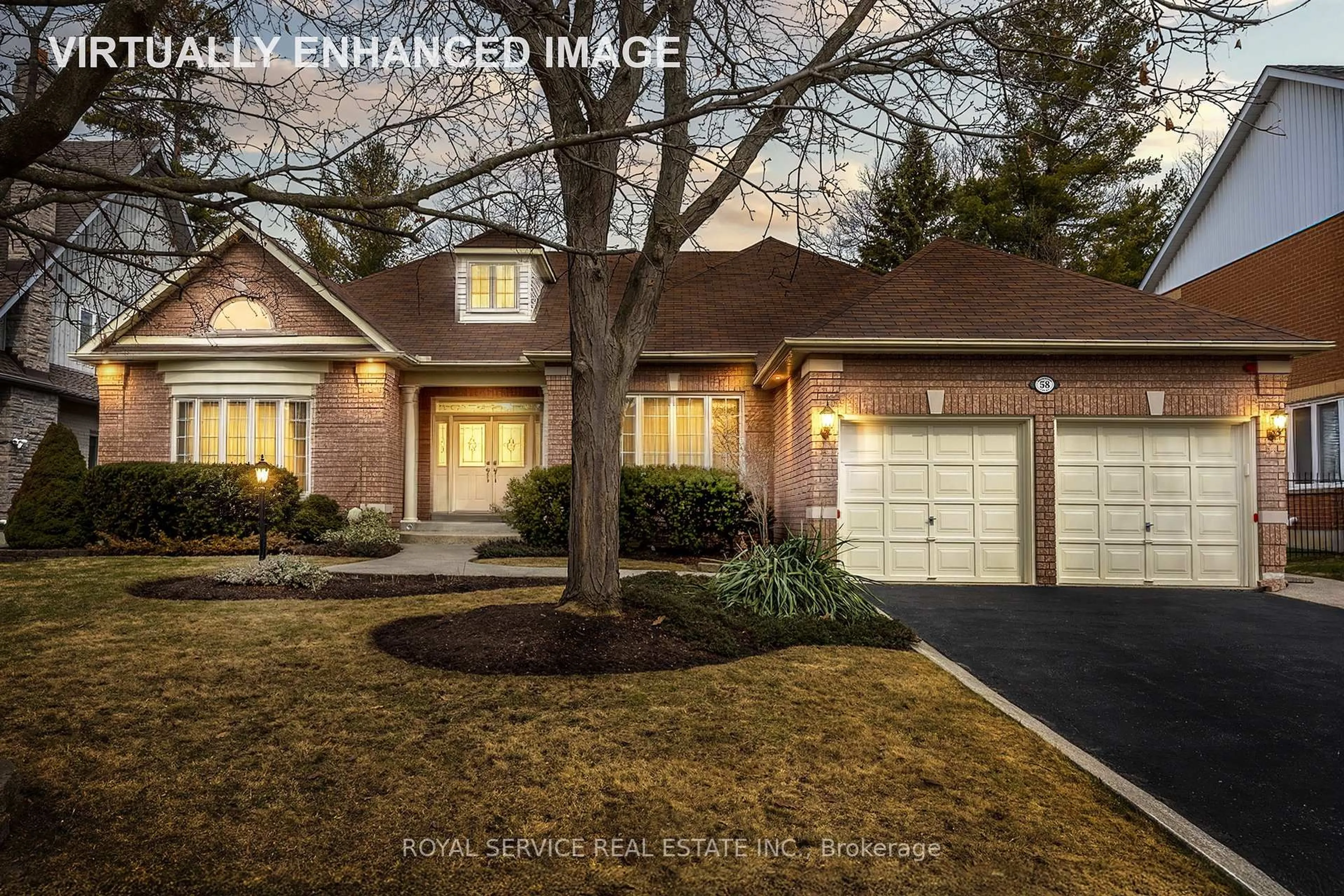 Home with brick exterior material, street for 58 Brimwood Crt, Pickering Ontario L1V 6L1