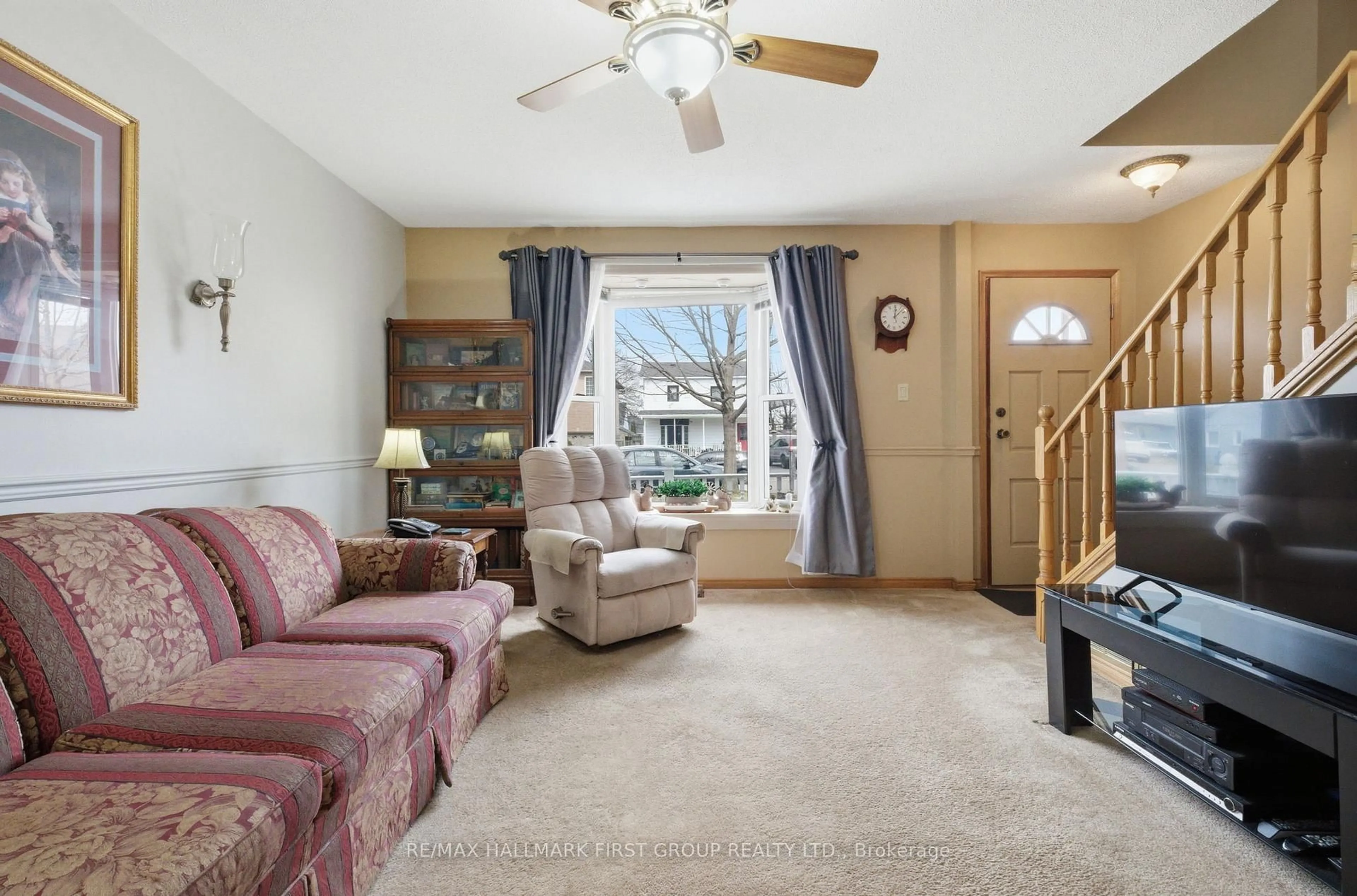 Living room with furniture, unknown for 17 Brock St, Ajax Ontario L1S 1S9