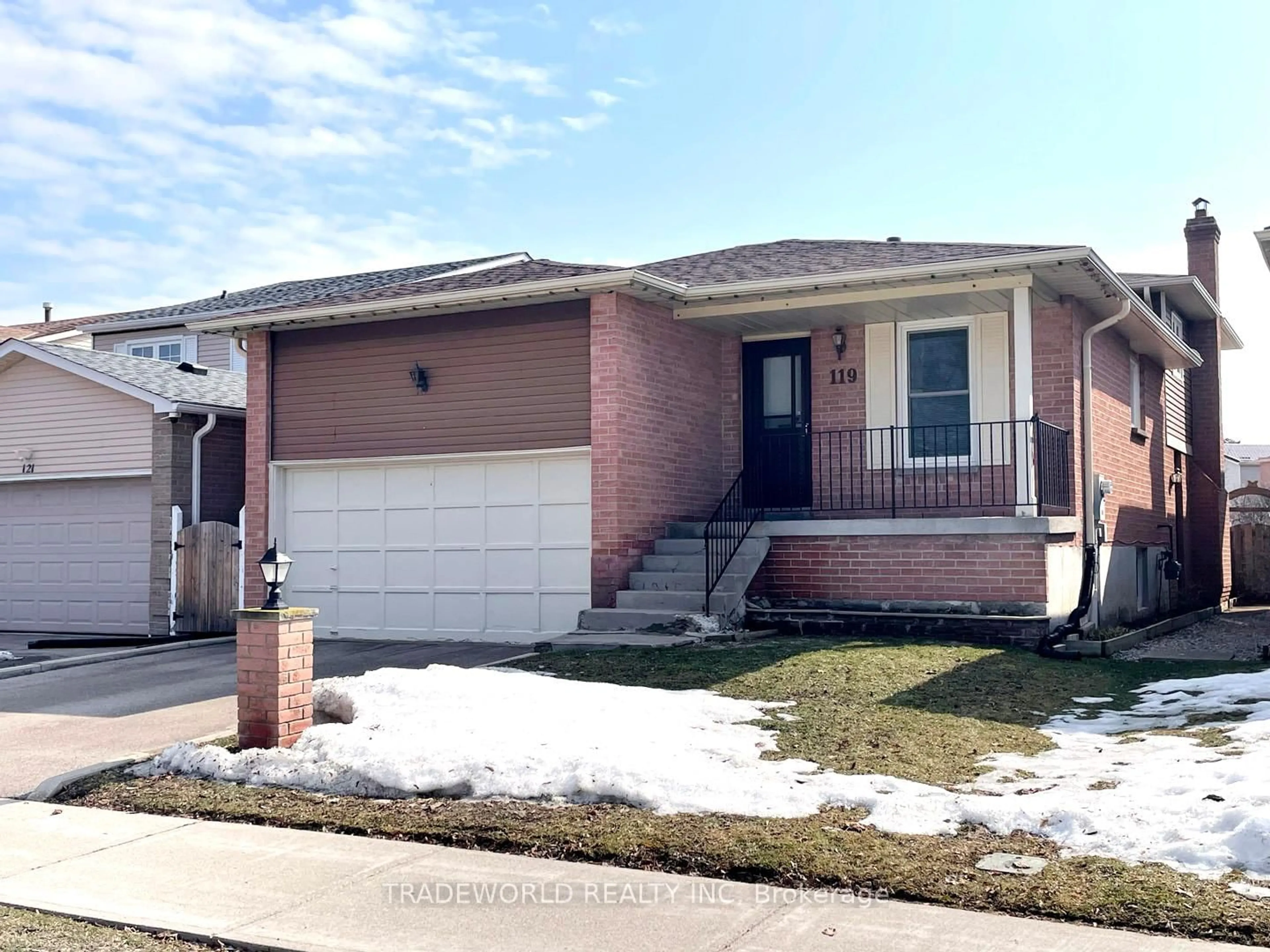 Home with brick exterior material, street for 119 Pennyhill Dr, Toronto Ontario M1B 4L6