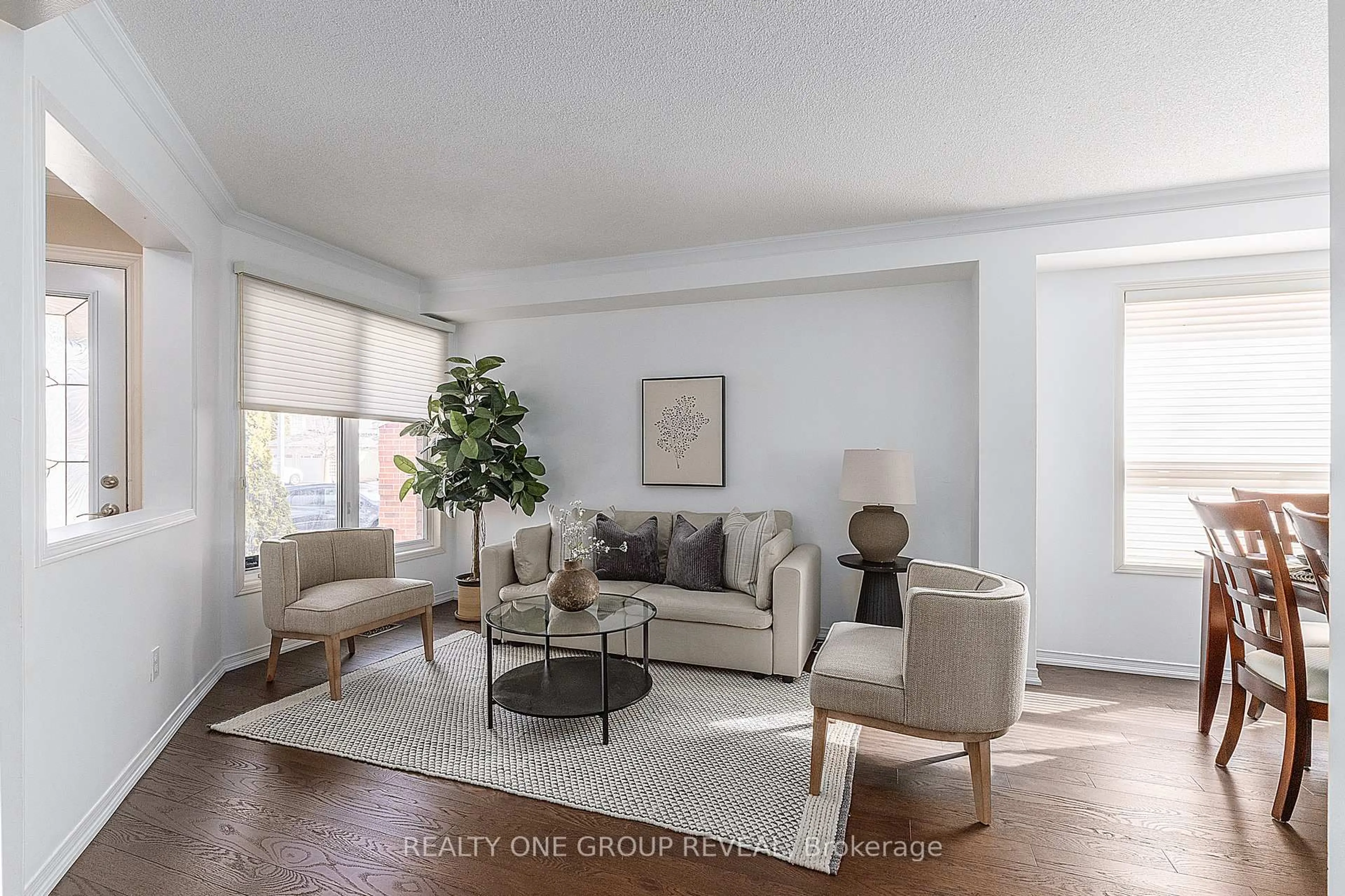 Living room with furniture, unknown for 37 Wetherburn Dr, Whitby Ontario L1P 1M7