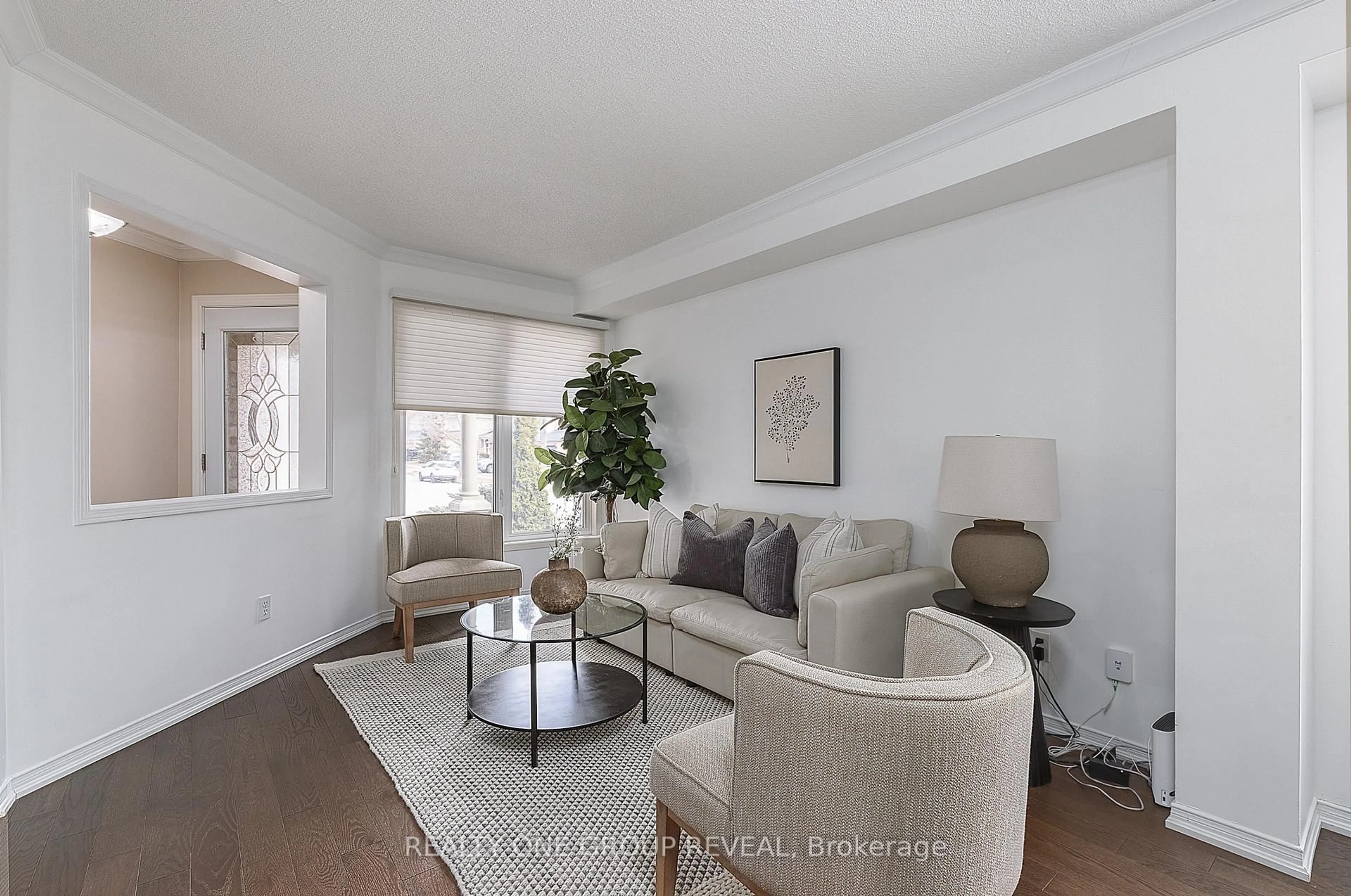 Living room with furniture, unknown for 37 Wetherburn Dr, Whitby Ontario L1P 1M7