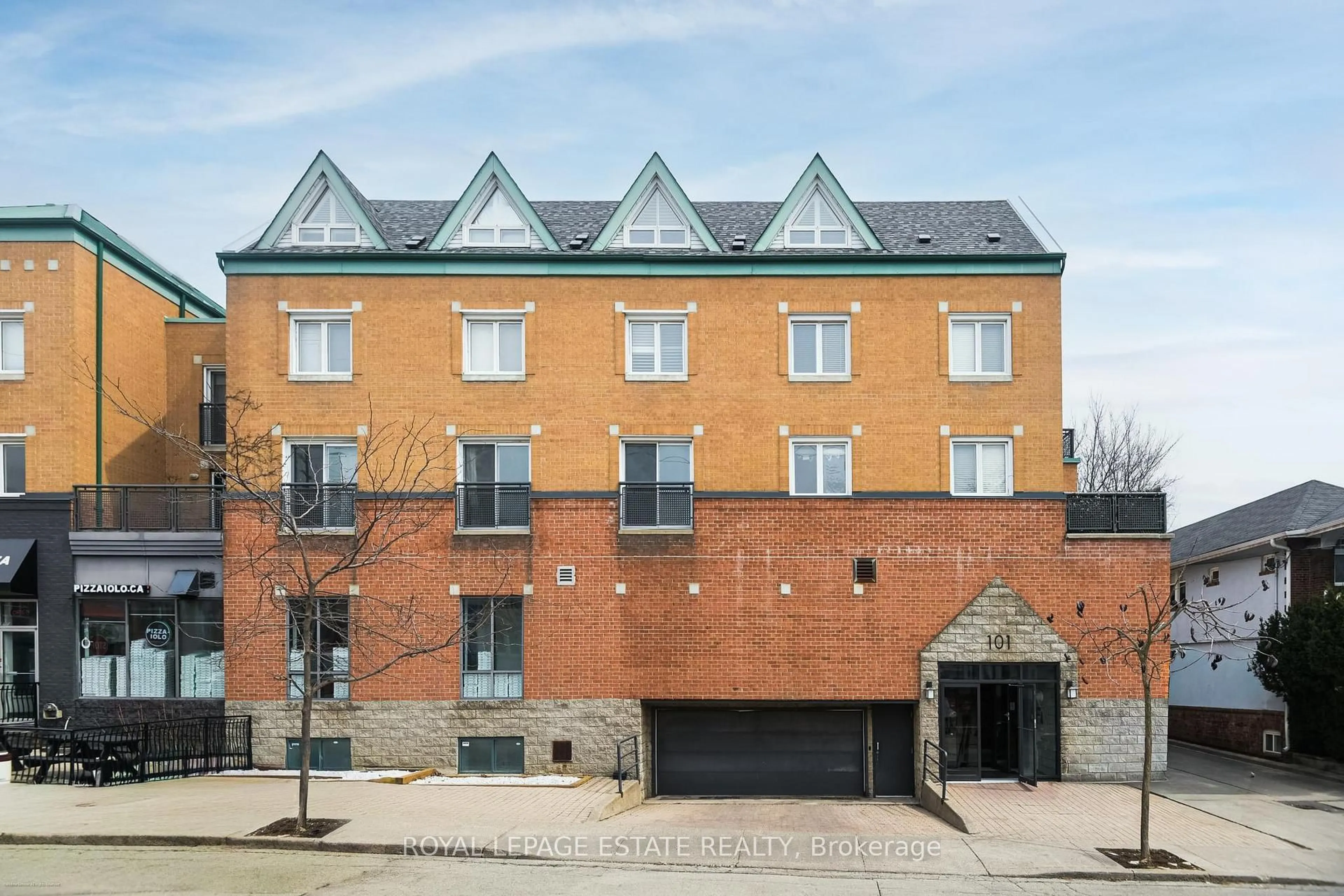 Home with brick exterior material, street for 101 Hammersmith Ave #203, Toronto Ontario M4E 2W3