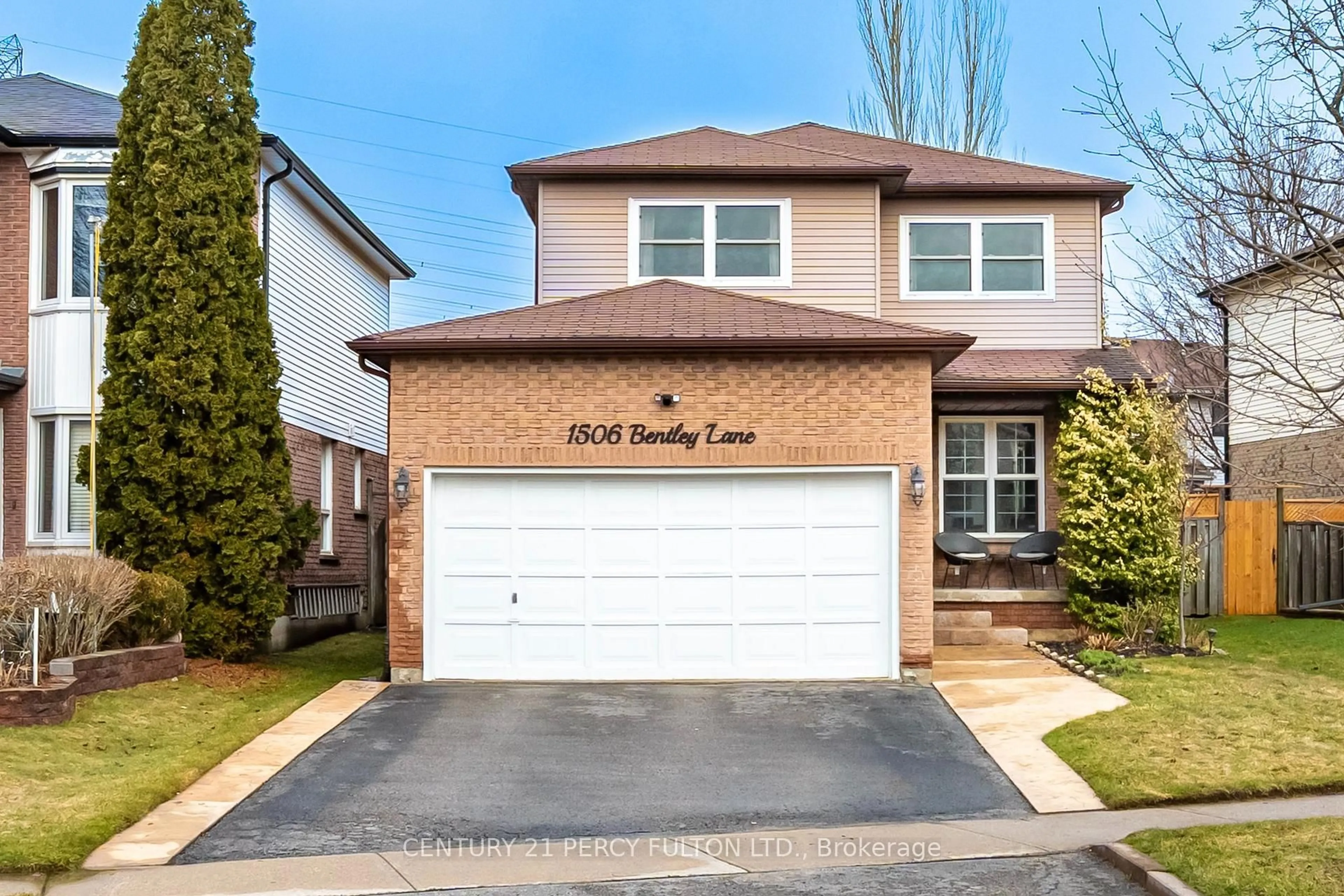 Home with brick exterior material, street for 1506 Bentley Lane, Pickering Ontario L1X 2M5