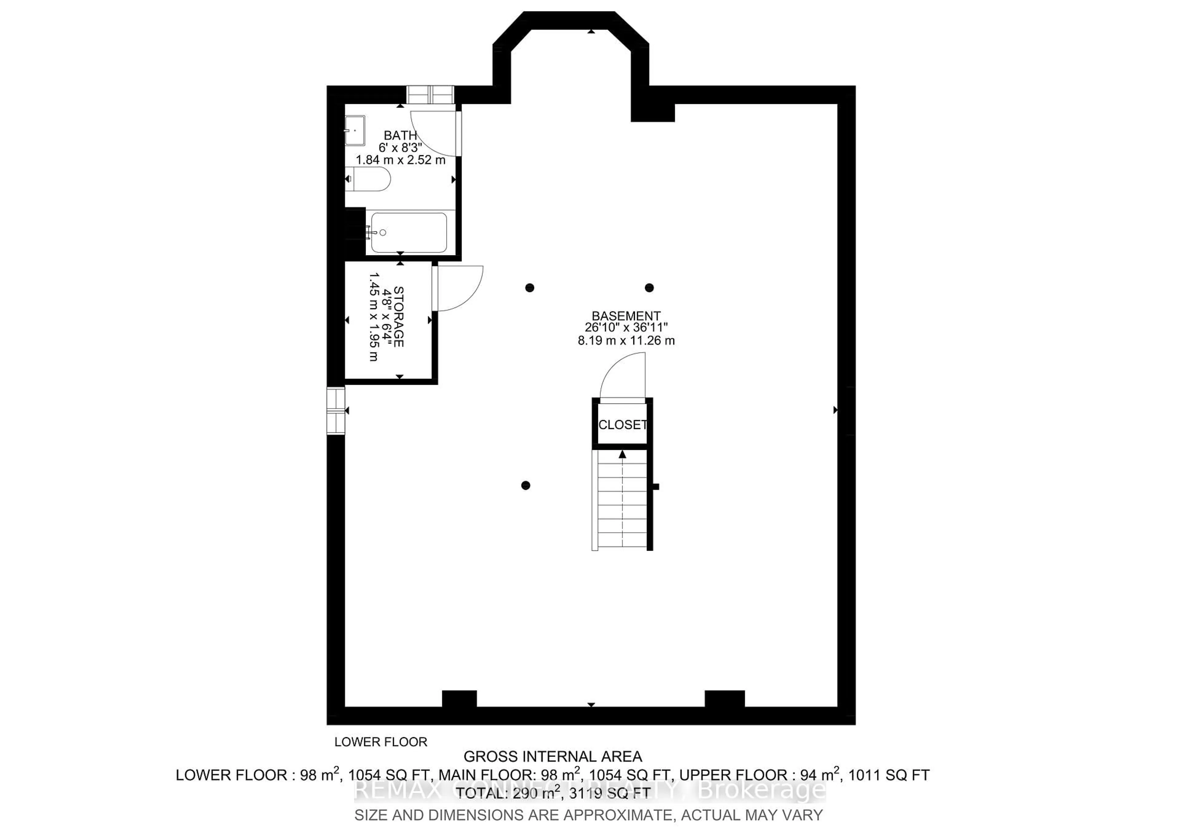 Floor plan for 30 Chapman Dr, Ajax Ontario L1T 3C3