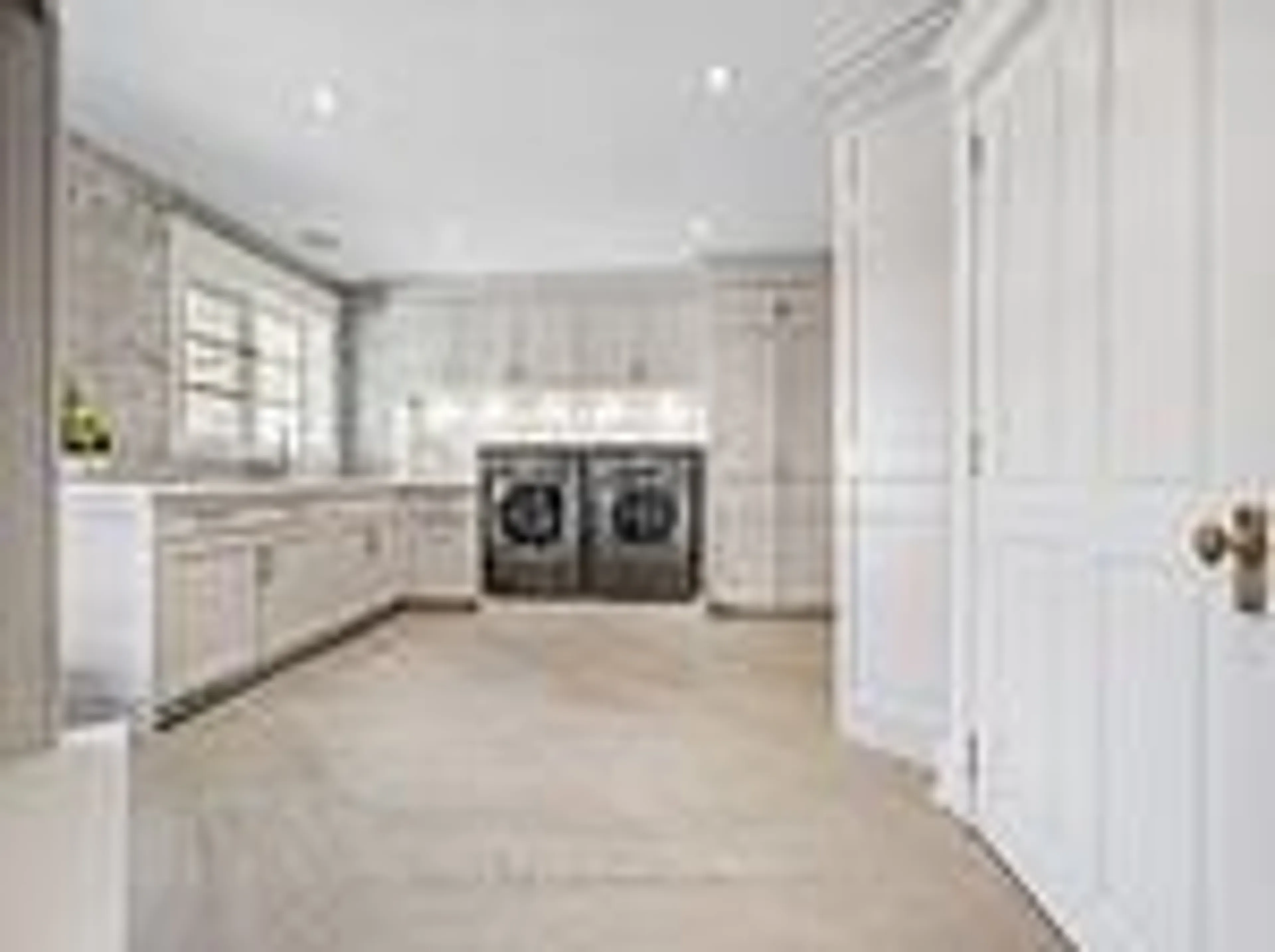 Kitchen with laundary machines, ceramic/tile floor for 322 Dyson Rd, Pickering Ontario L1W 2M9