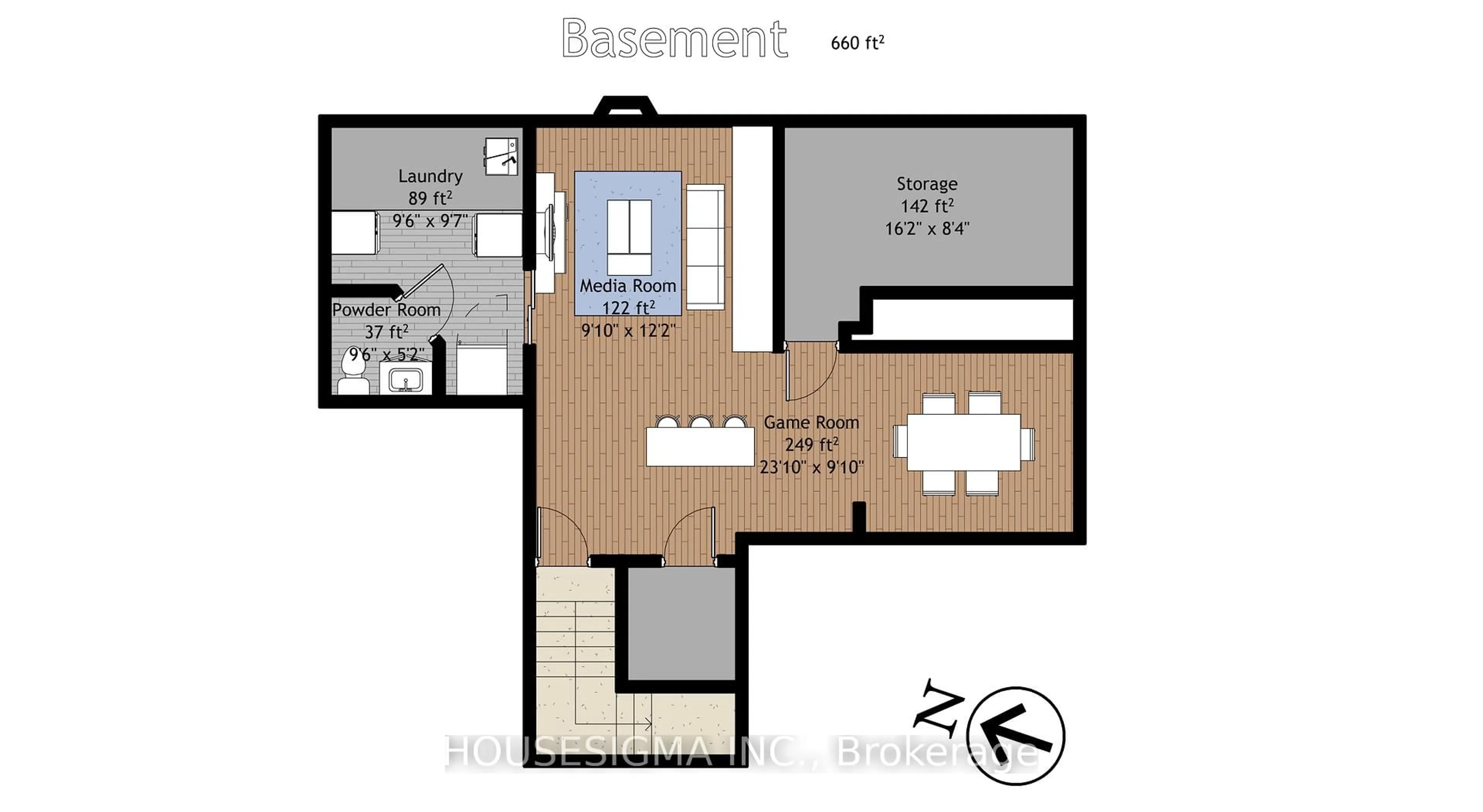 Floor plan for 26 Park St, Clarington Ontario L0B 1M0